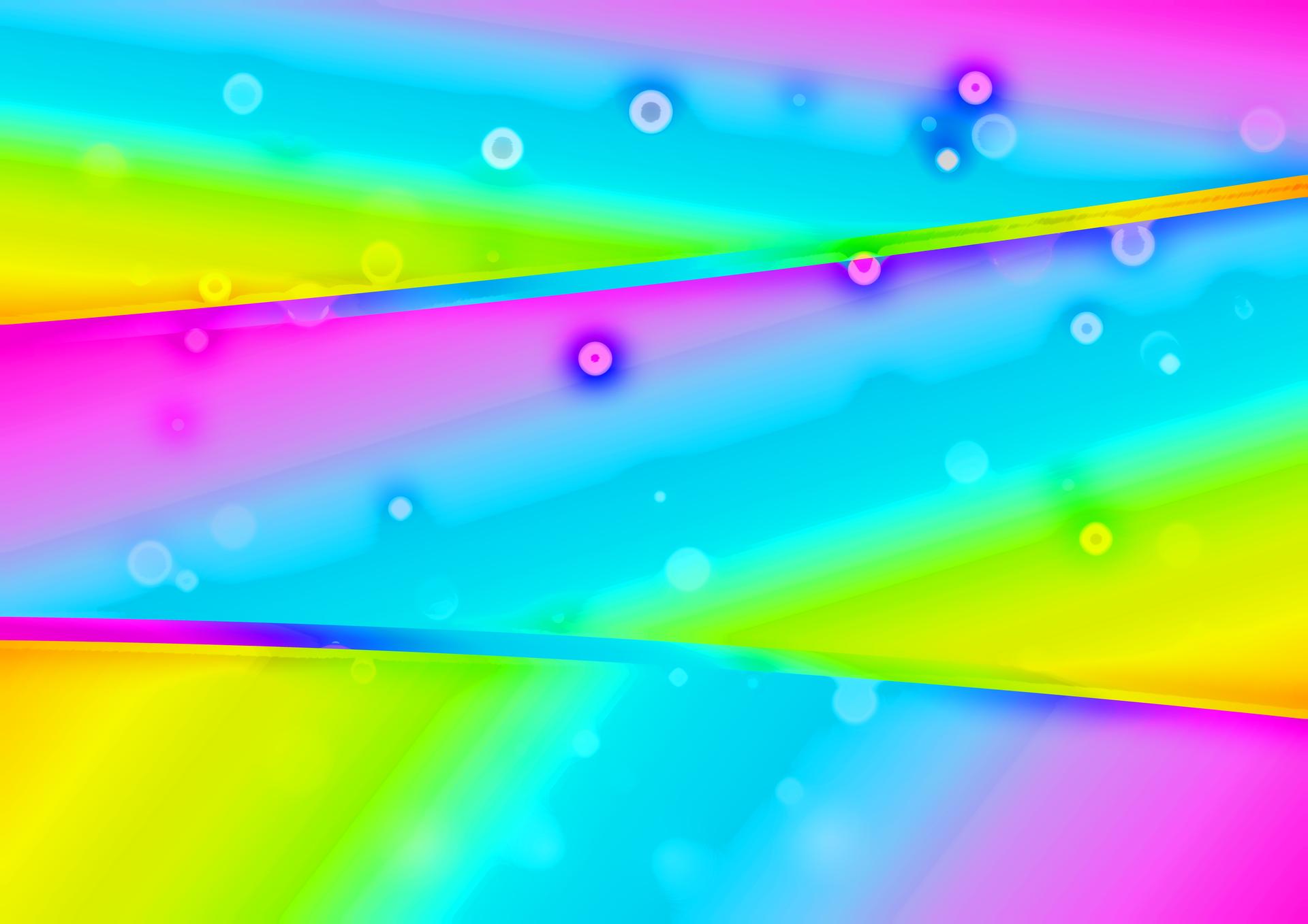 Pink Blue and Yellow Background Design