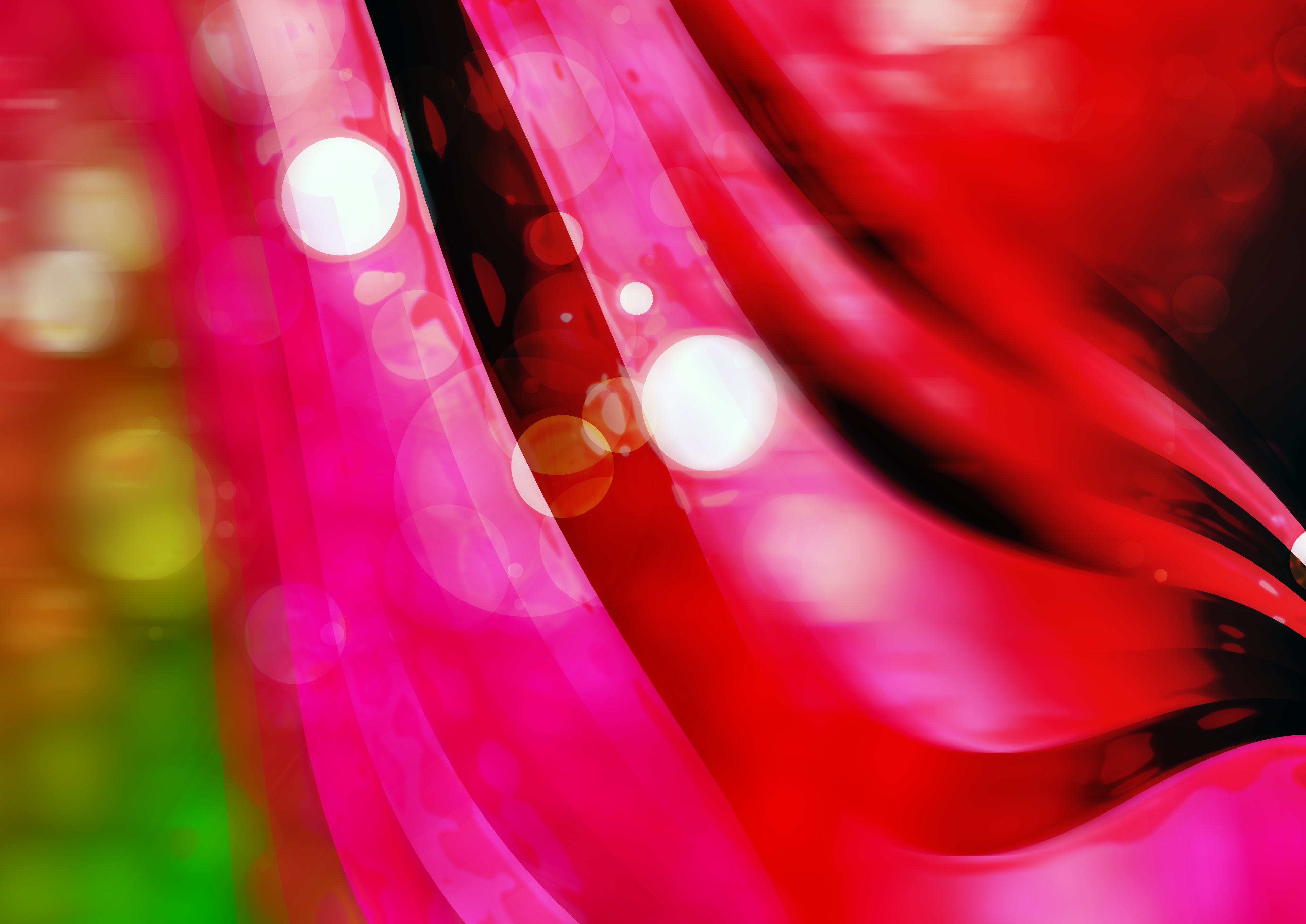 Abstract Flowing Colors