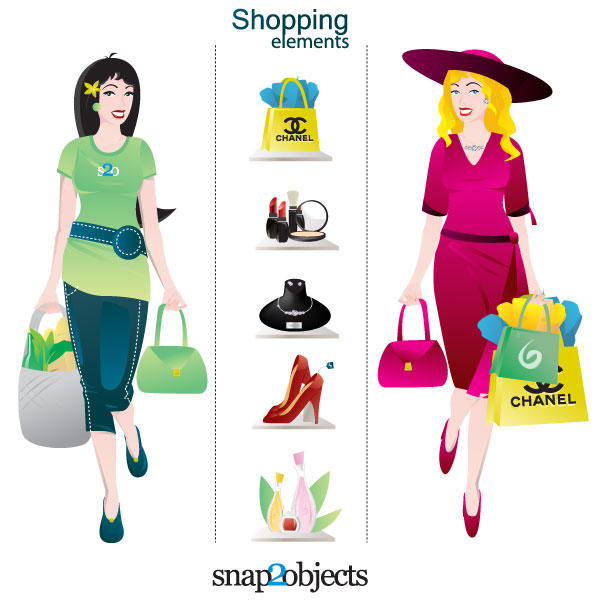 Retail Dreams Unveiled: 43 Shopping Vector Designs Await You