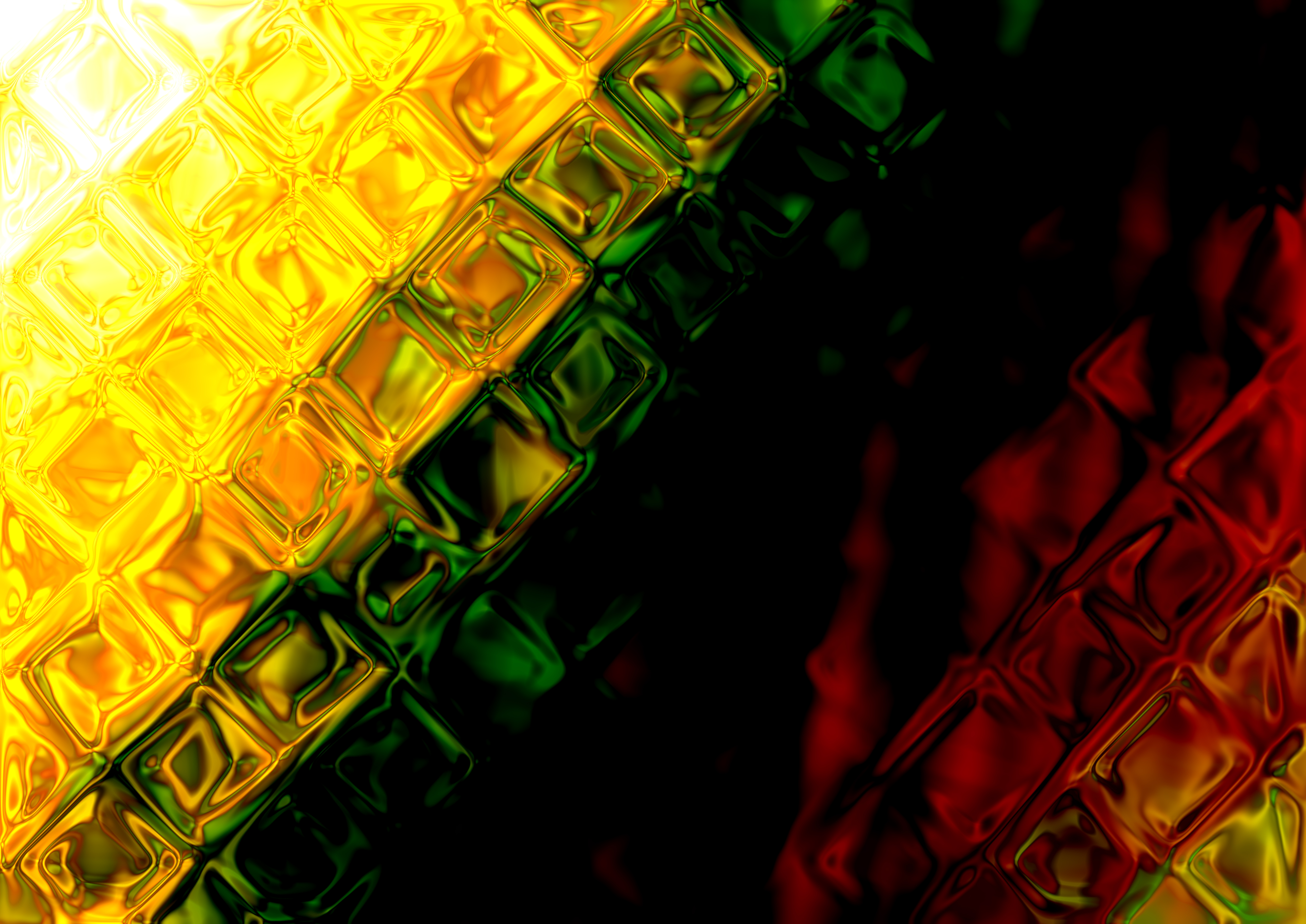 Glassy Diamond Pattern