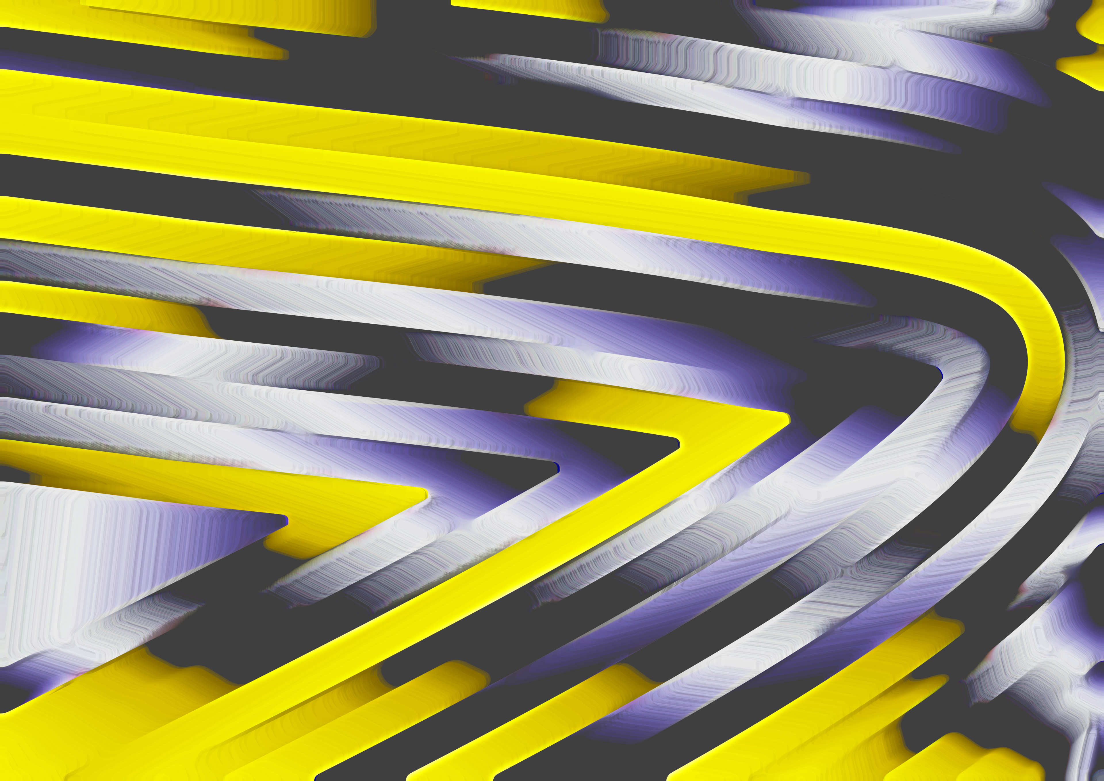 Abstract Ribbon Flow
