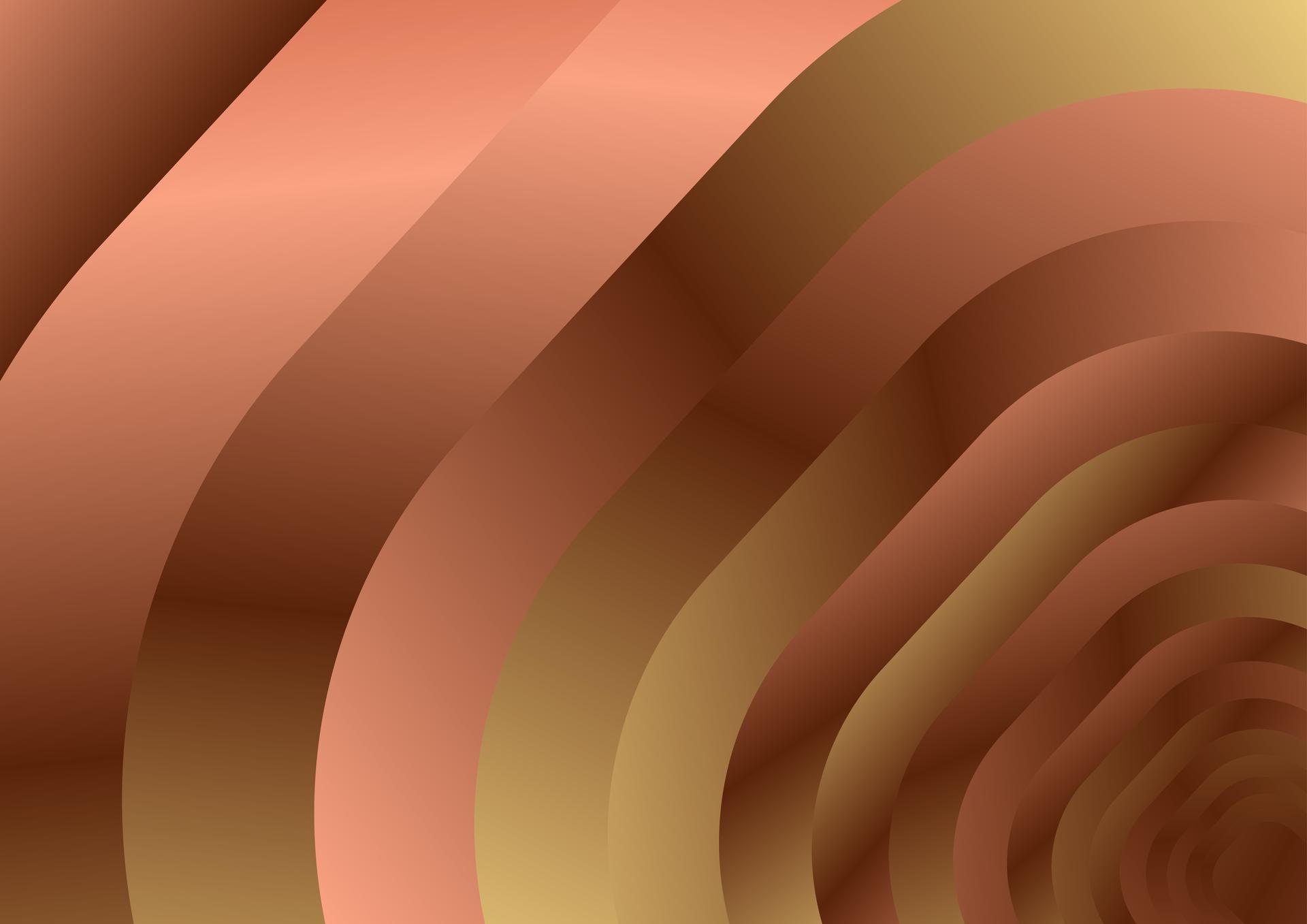 Gold and Orange Gradient Background