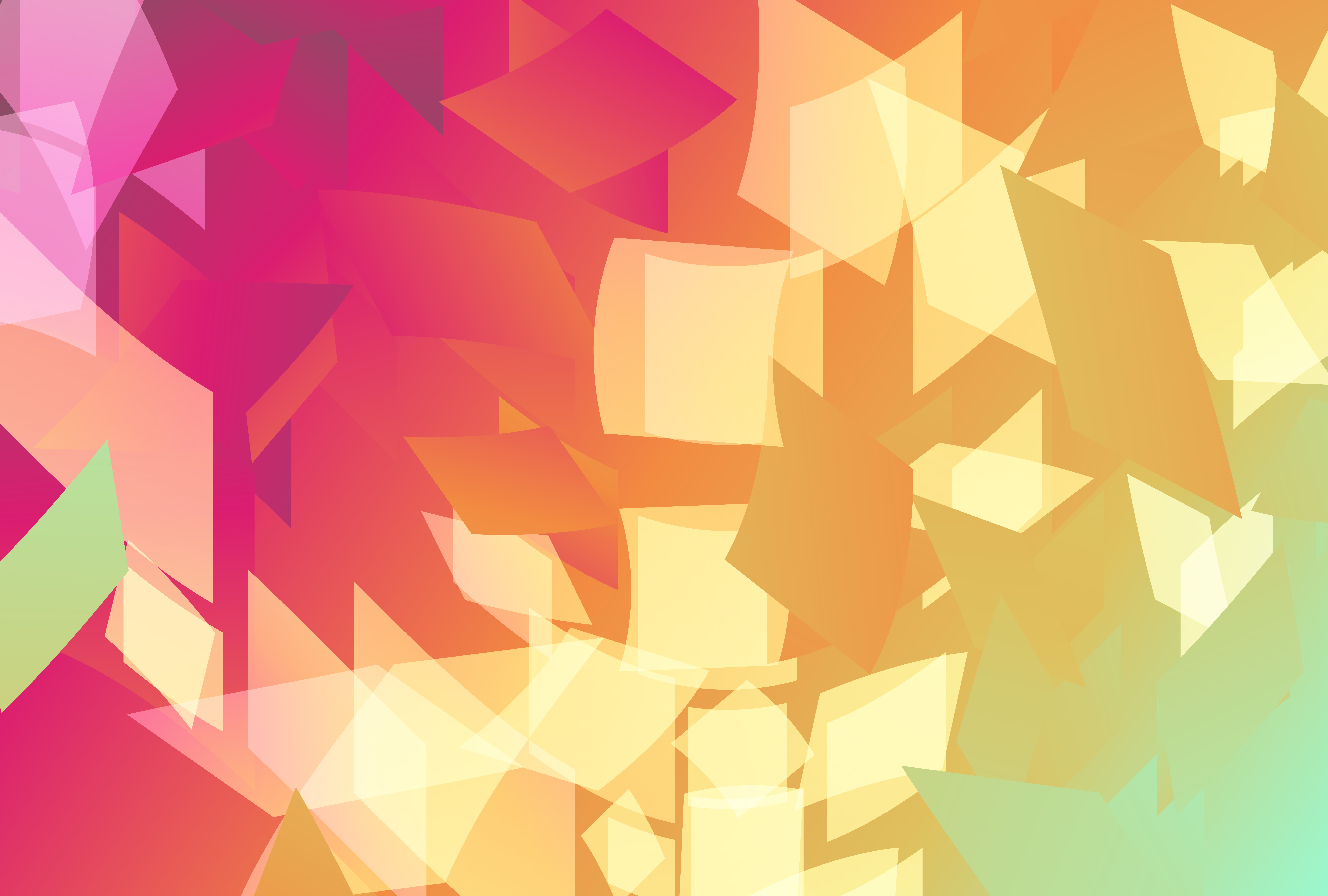 Pink and Orange Gradient Background Vector Illustration