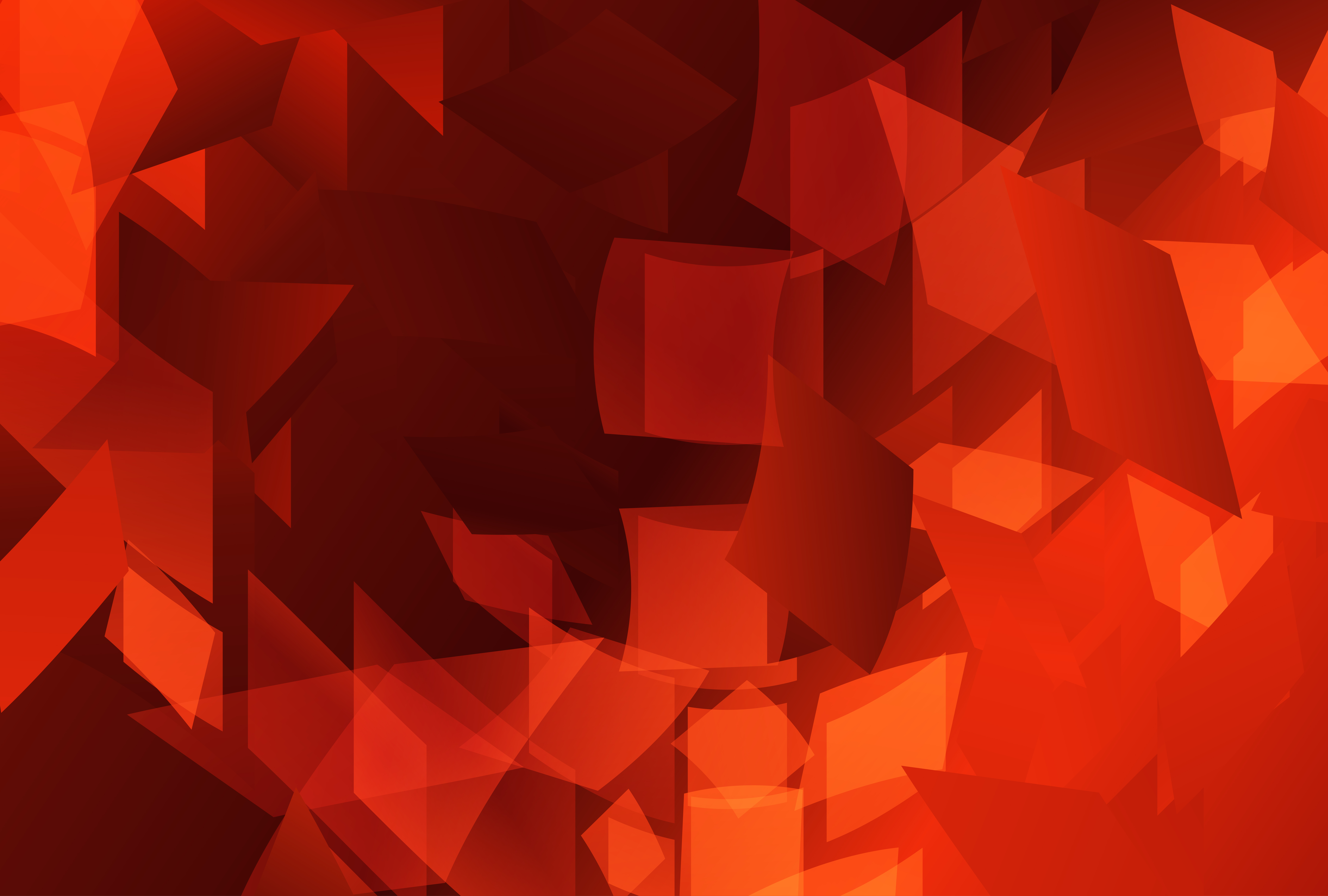 Abstract Red and Orange Gradient Background
