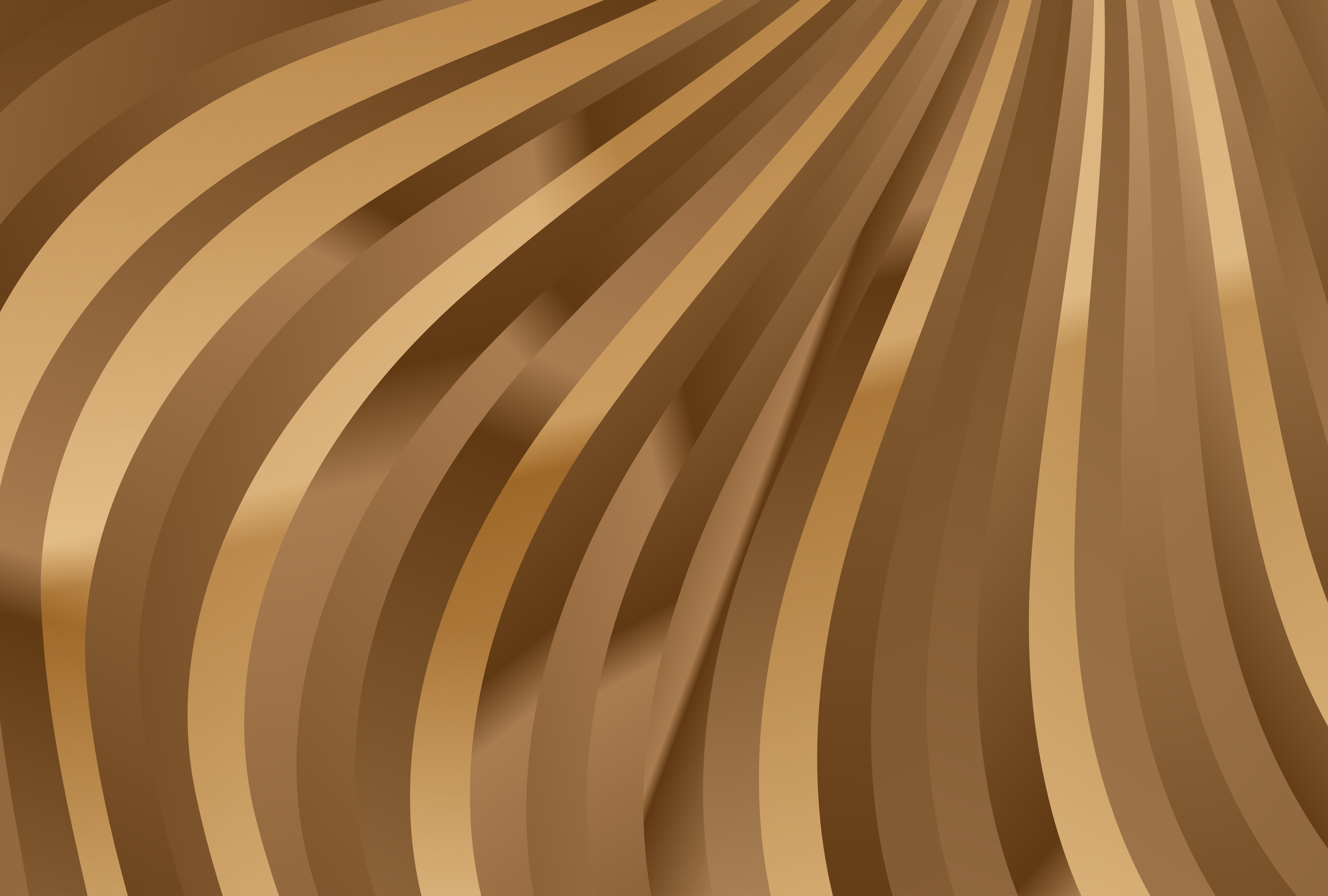 Wavy Brown Stripes