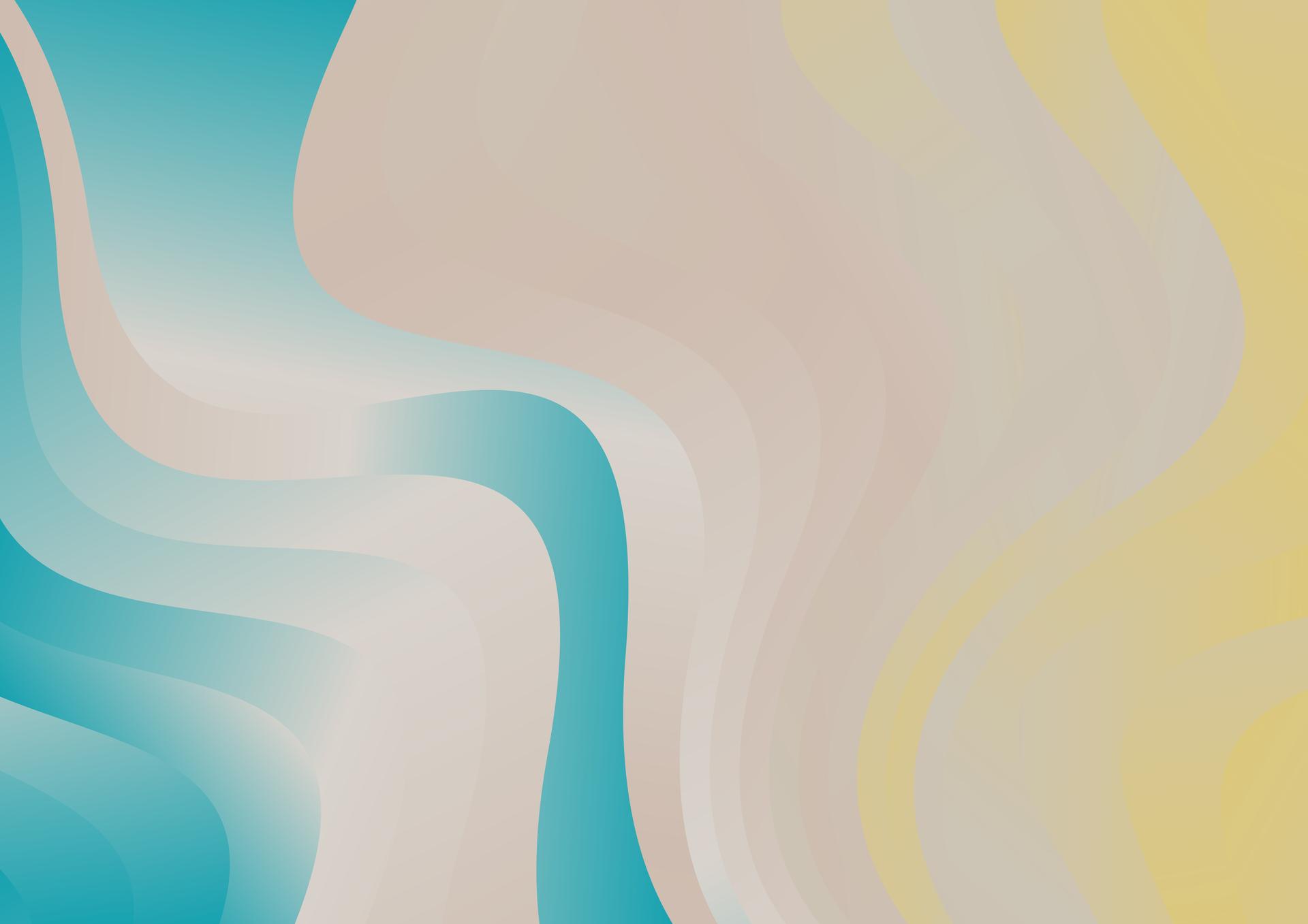 Blue and Brown Vertical Wave Background Template
