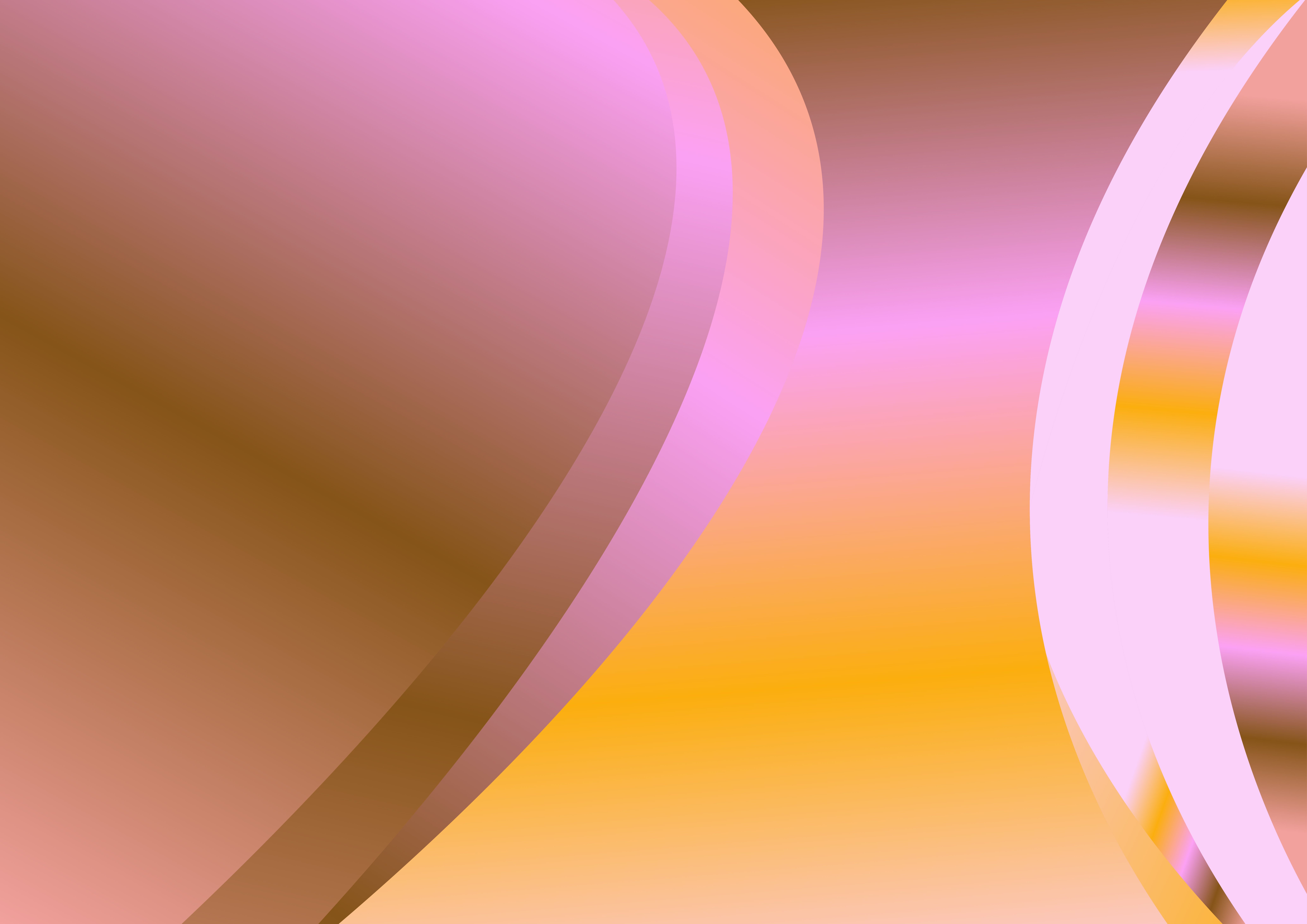 Abstract Pink and Orange Gradient Curved Background Illustrator
