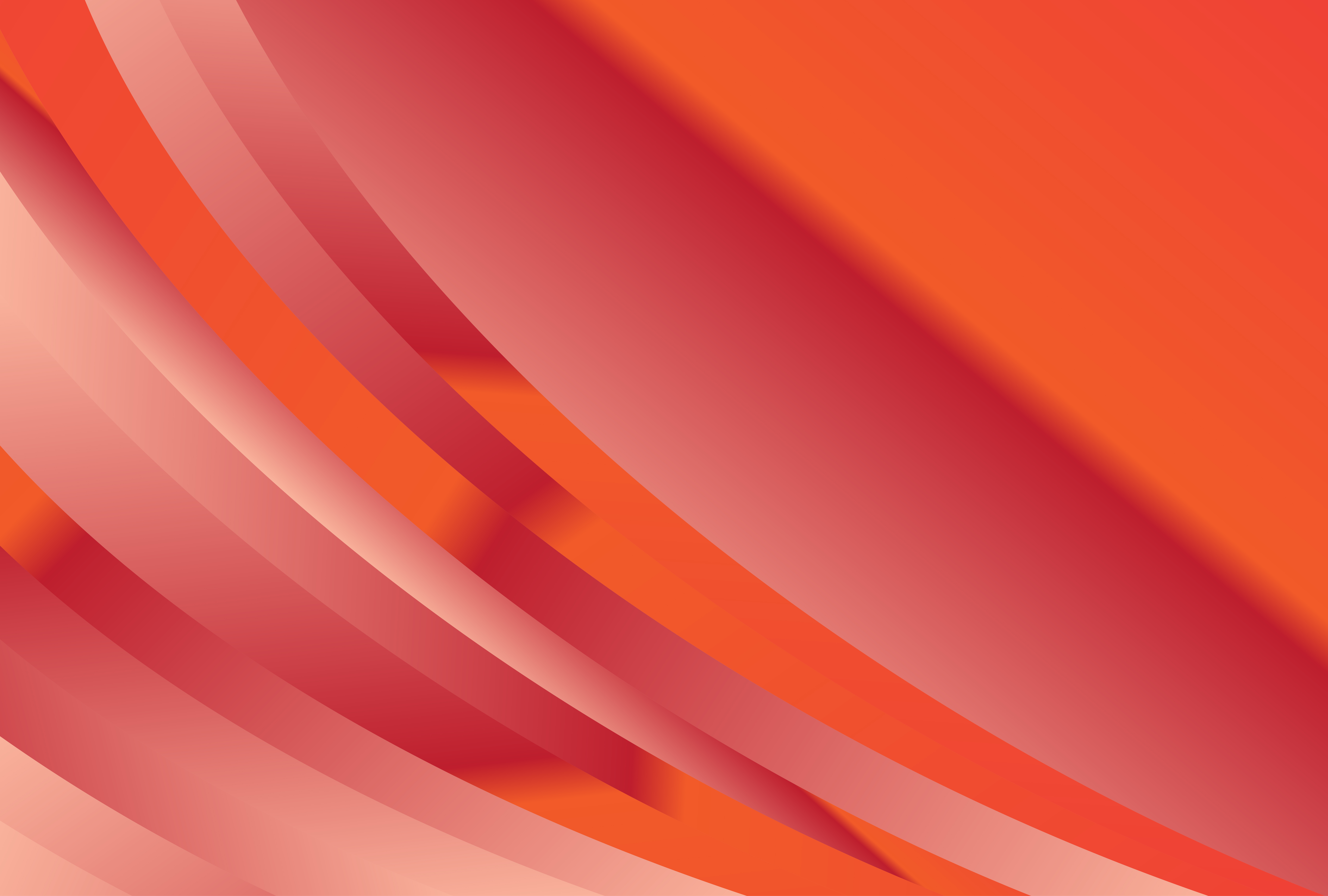 Red and Orange Gradient Curved Background