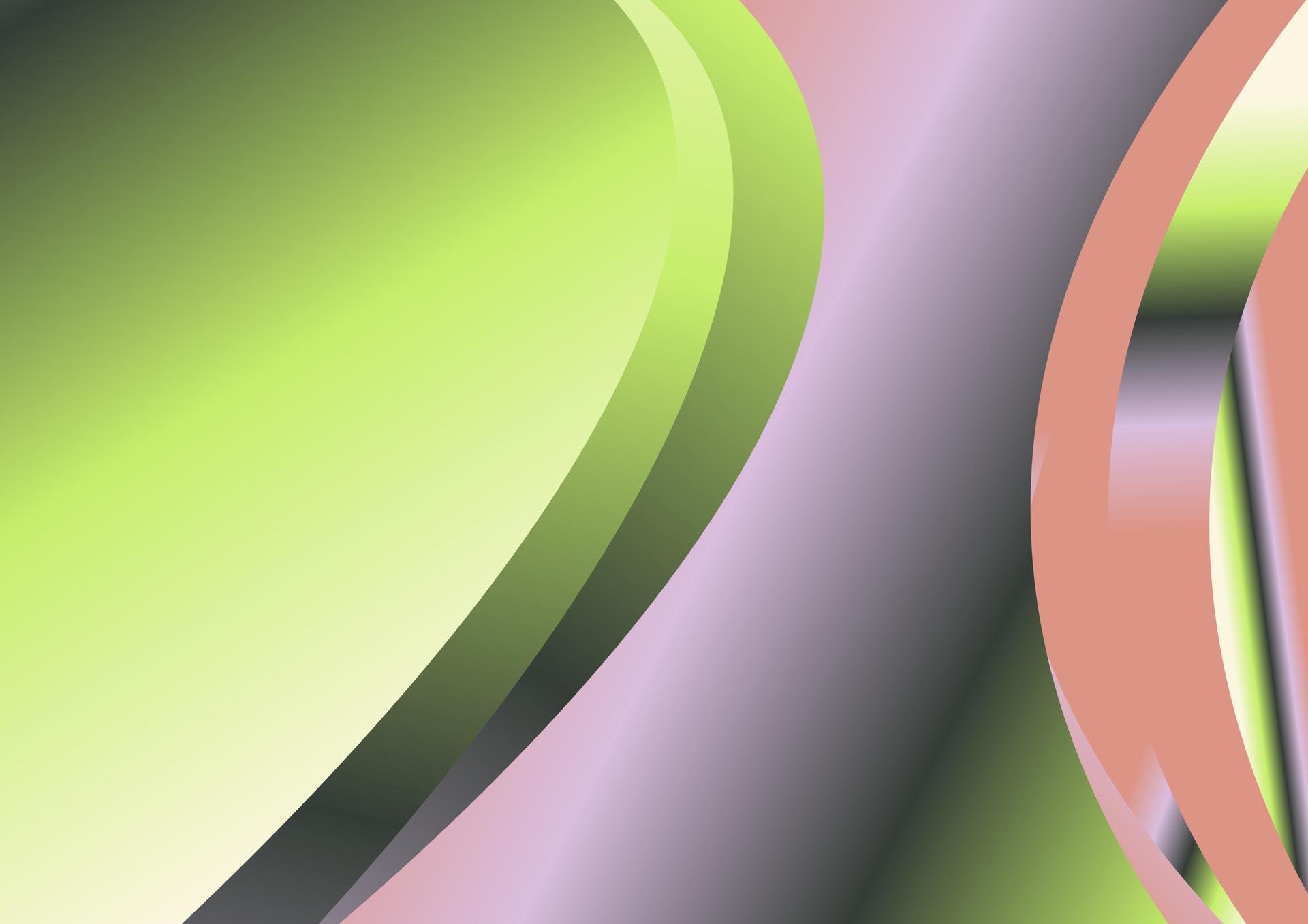 Red Green and Grey Gradient Curved Background