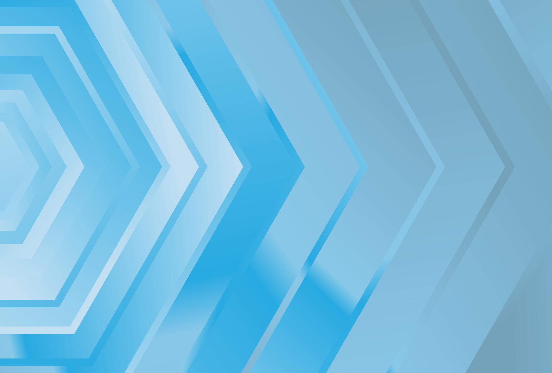 Geometric Light Blue Gradient Background Vector Image