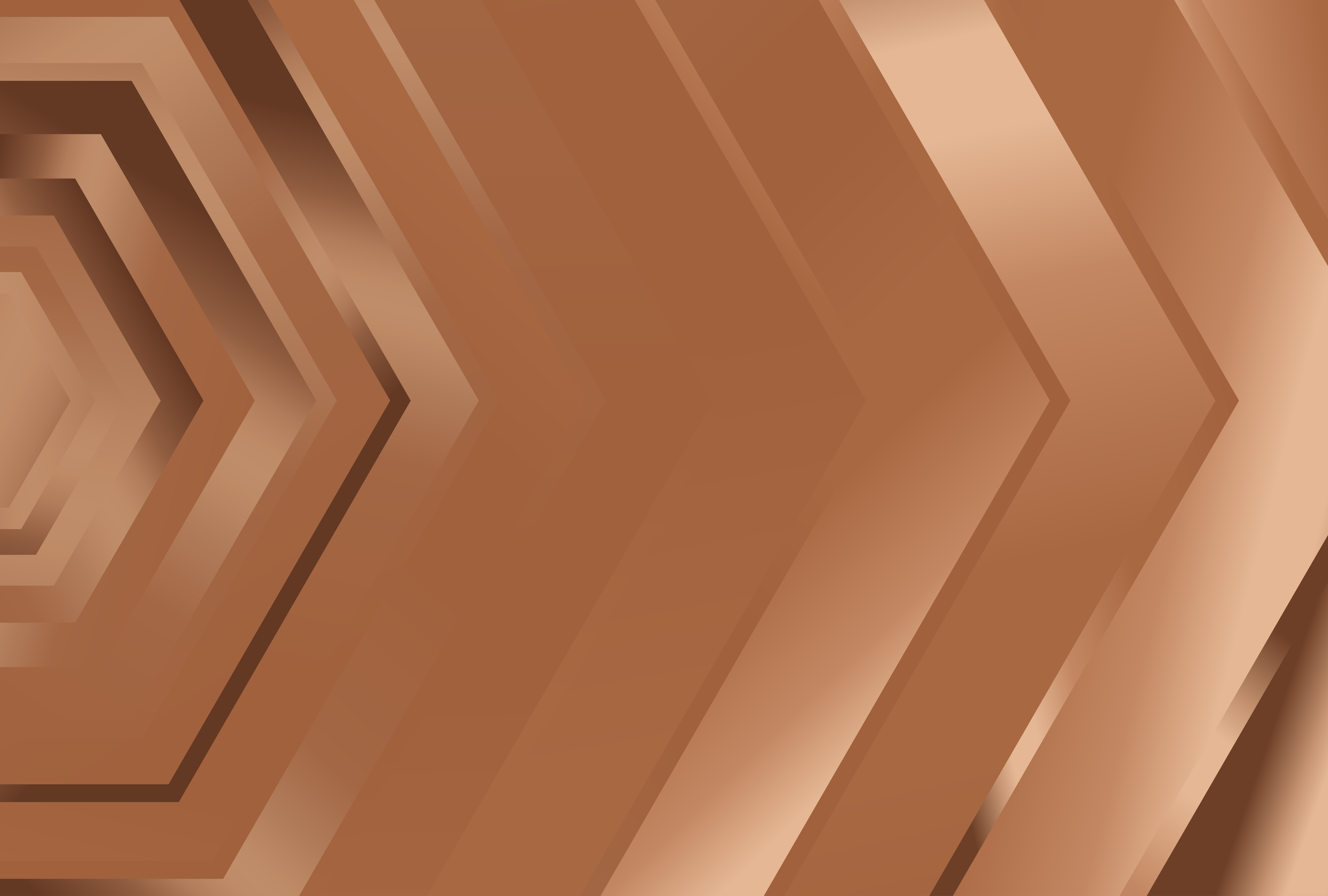 Geometric Bronze Arrows
