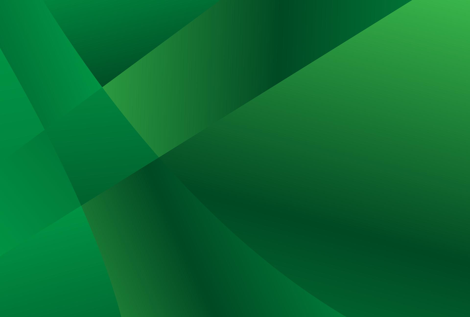 Abstract Green Gradient Geometric Shapes Background
