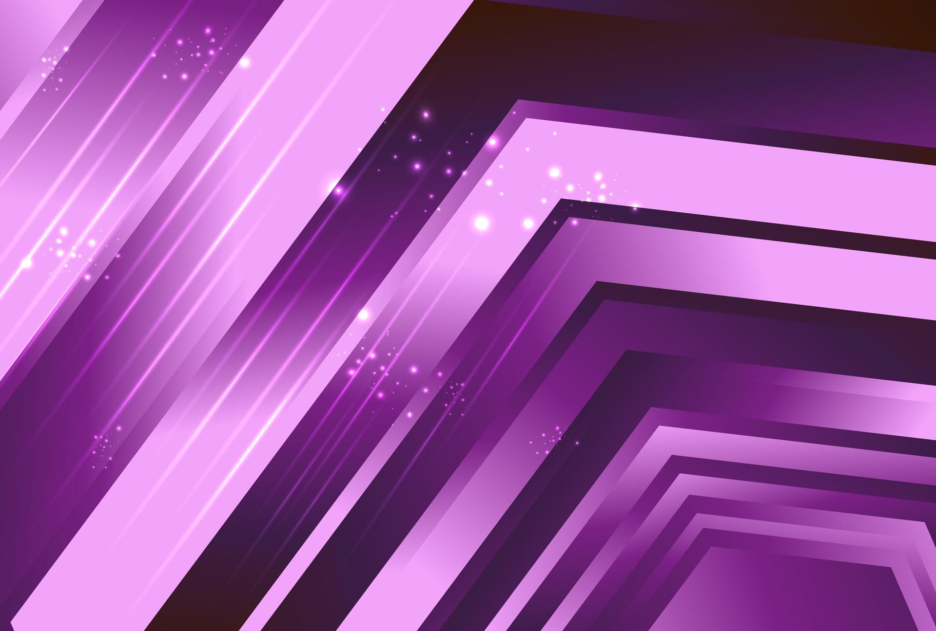 Geometric Shapes Dark Pink Gradient Background