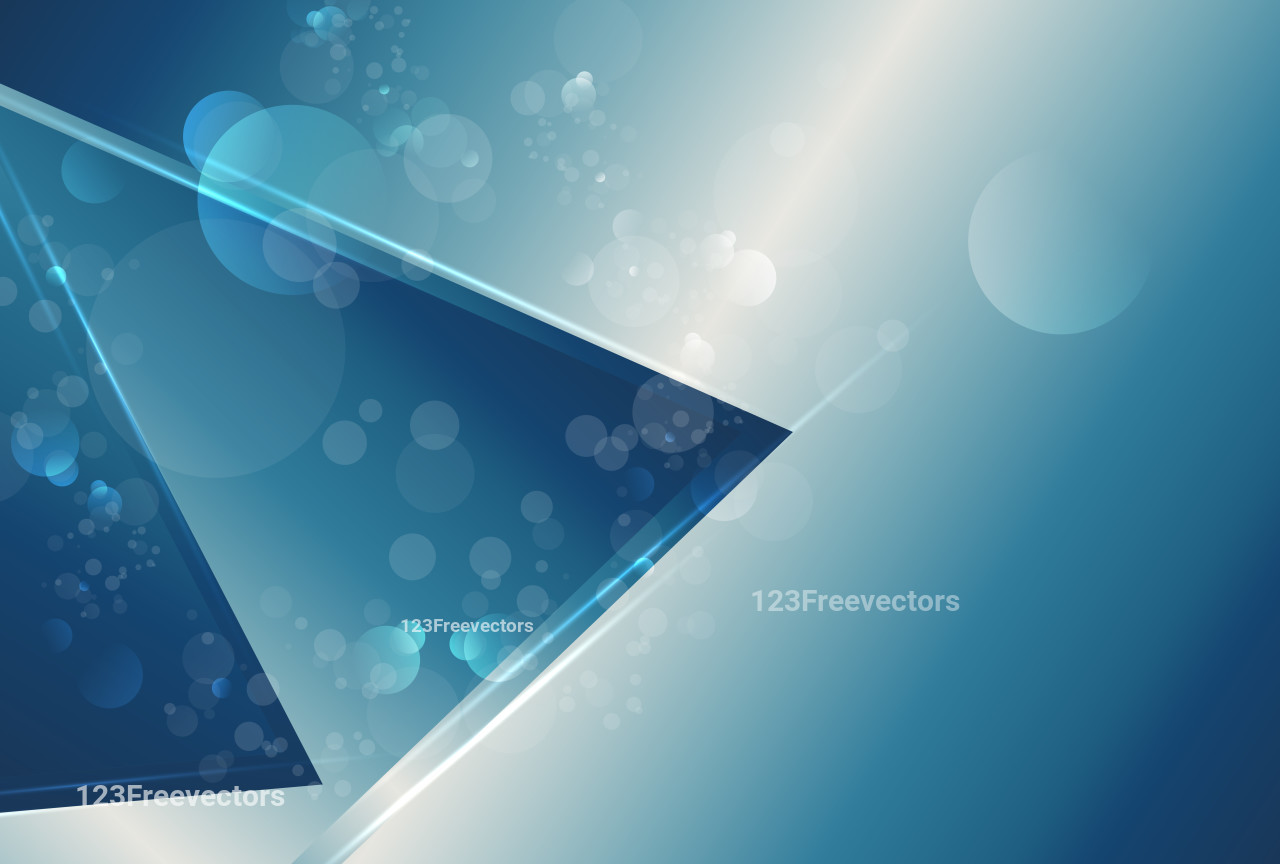 Blue and Grey Gradient Geometric Background