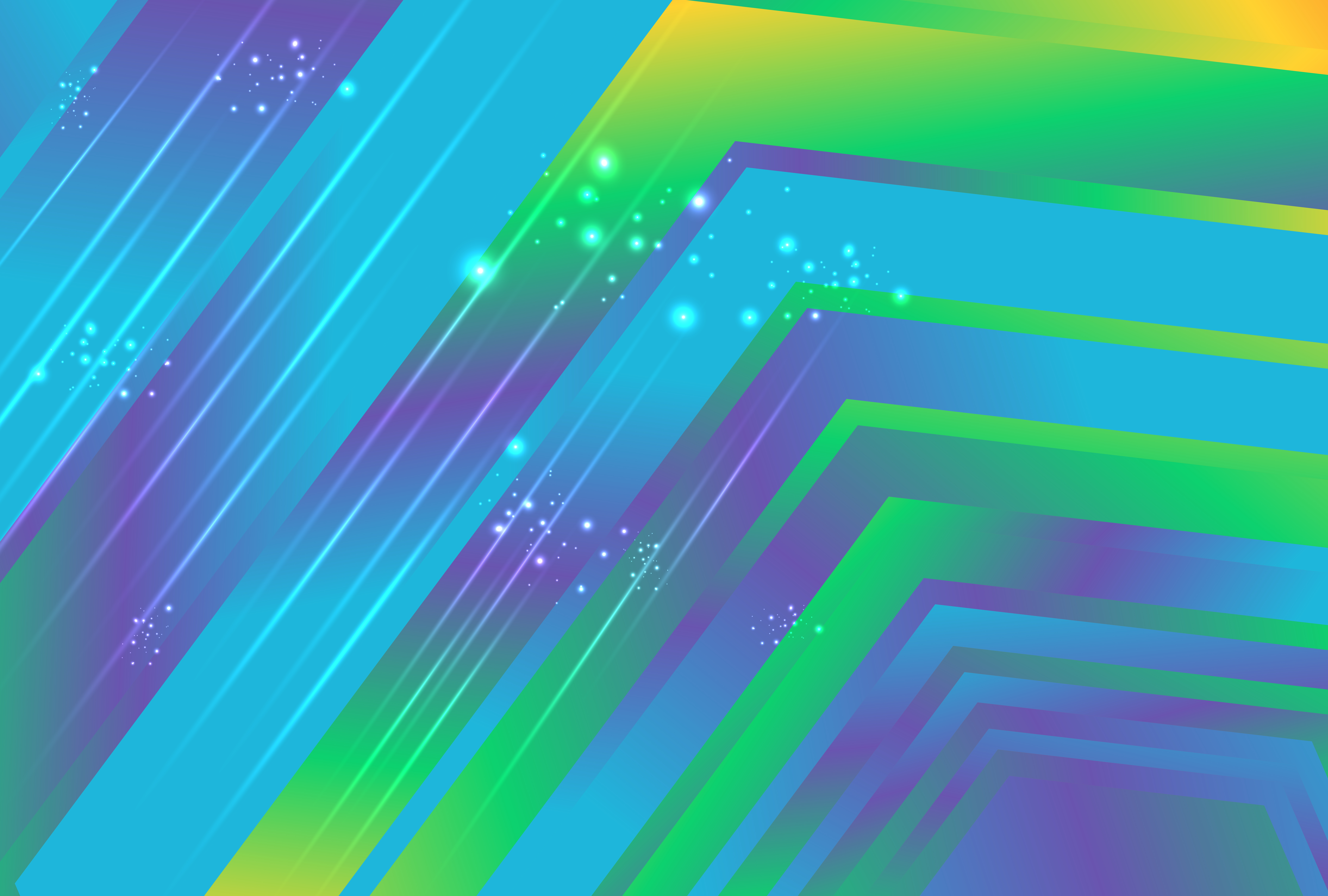Abstract Neon Lines