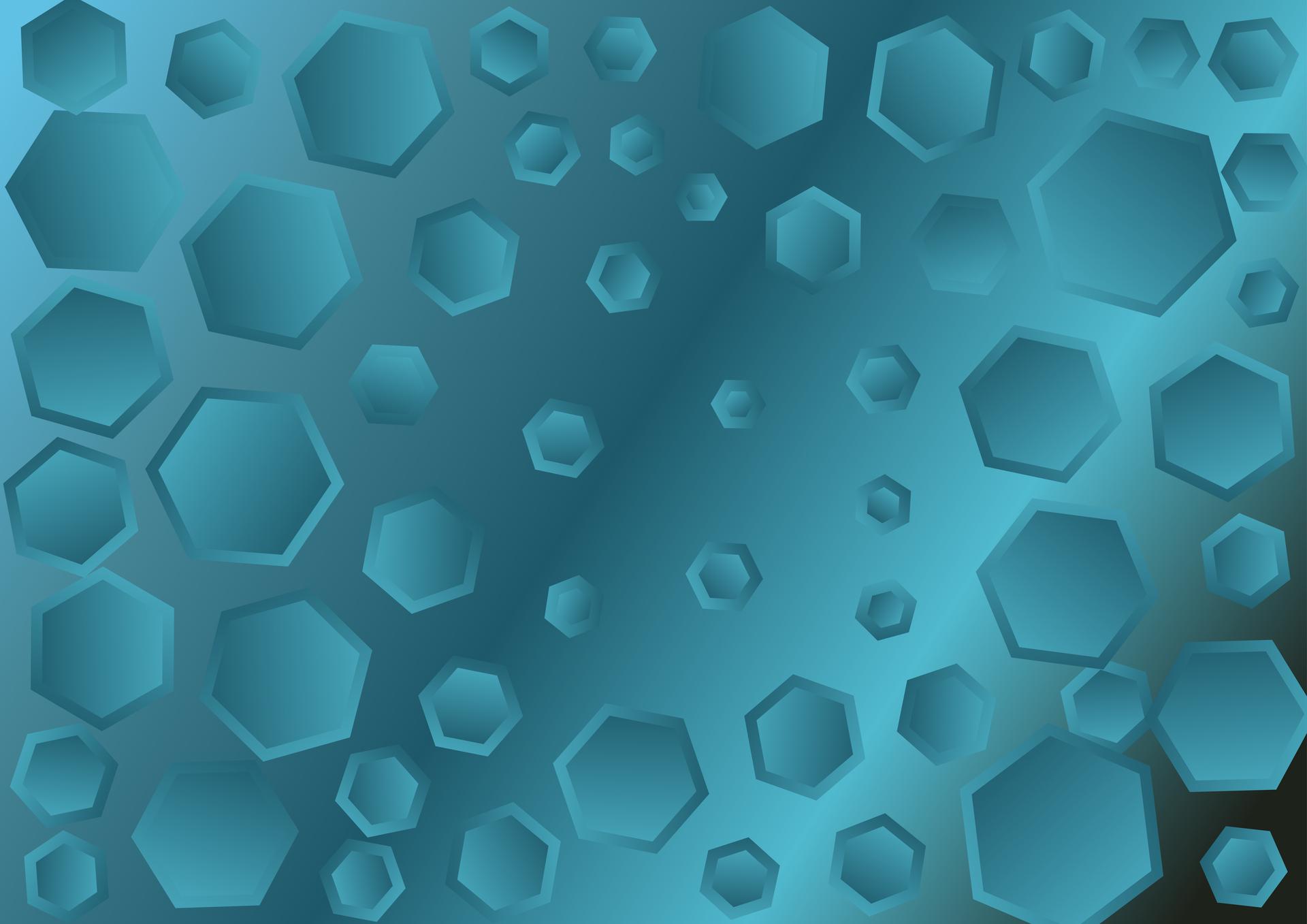 Abstract Hexagon Background