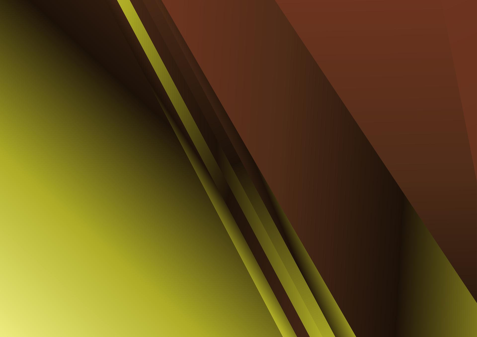 Abstract Brown and Green Lines