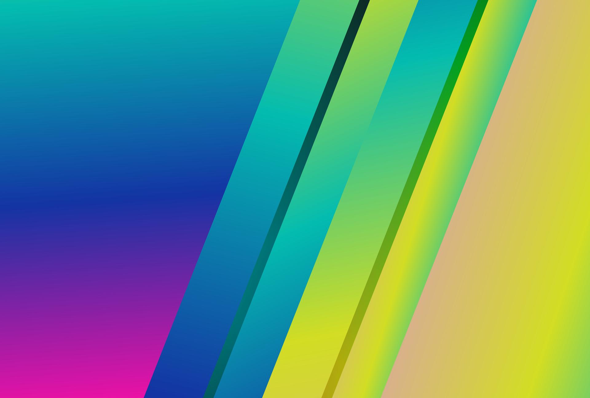 Pink Blue and Yellow Gradient Diagonal Lines Stripes Background Vector Eps