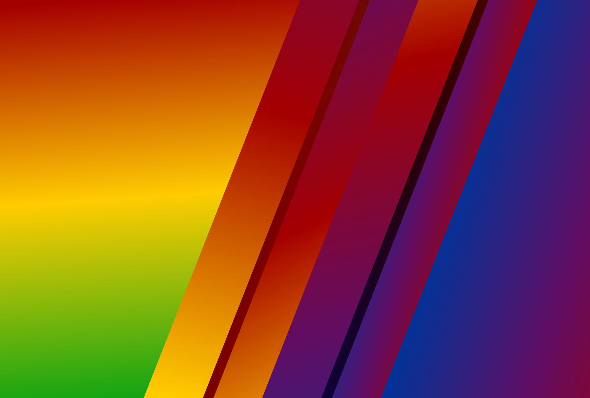 Red Green and Blue Gradient Diagonal Background Vector