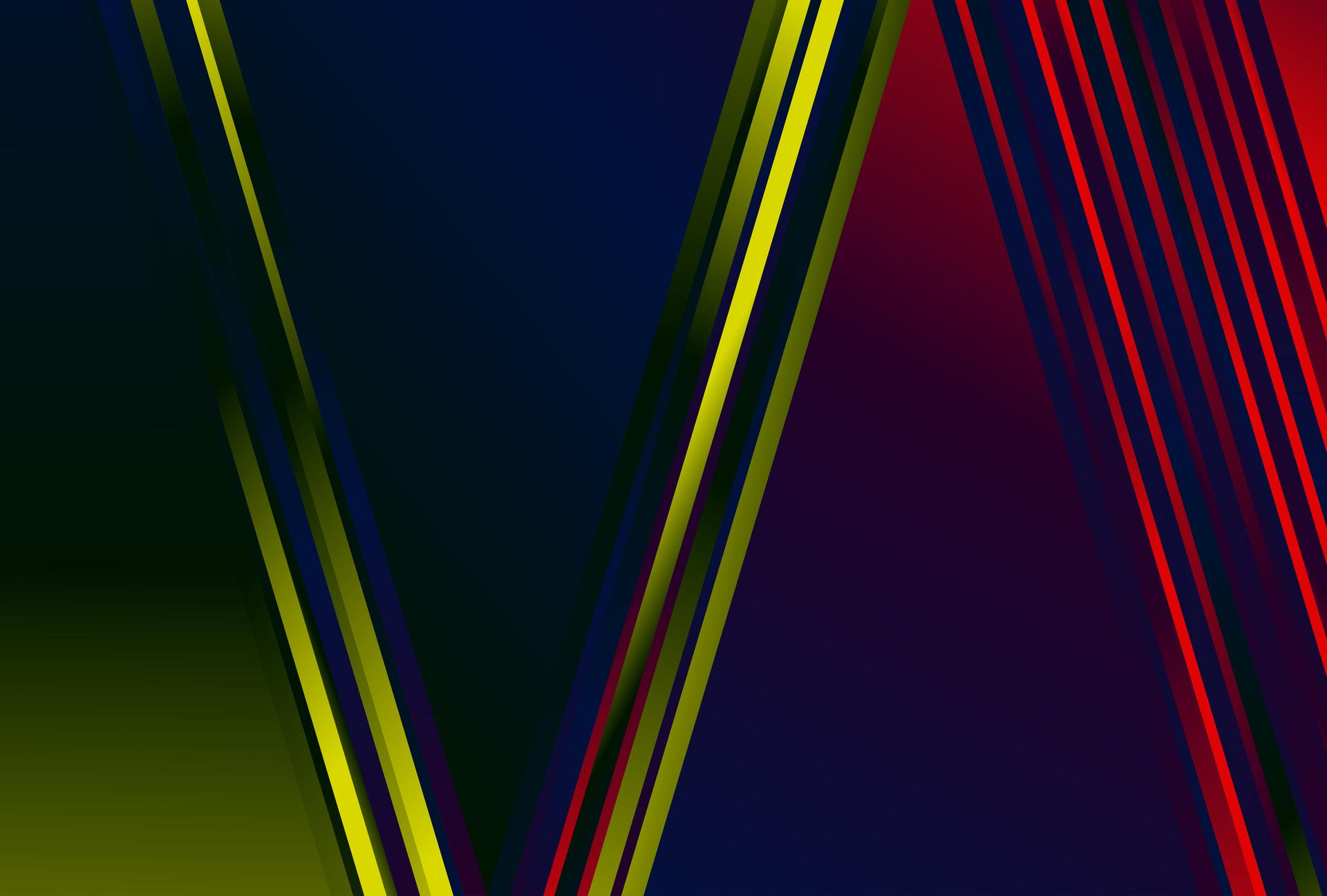 Red Green and Blue Gradient Diagonal Lines Stripes Background Vector Illustration