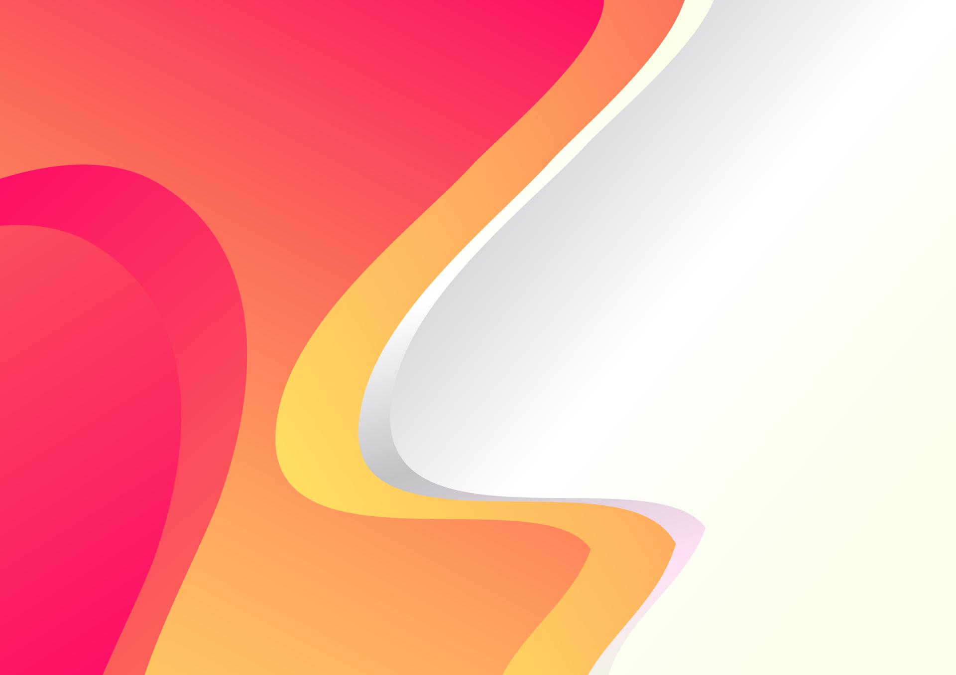 Abstract Pink and Orange Background Template