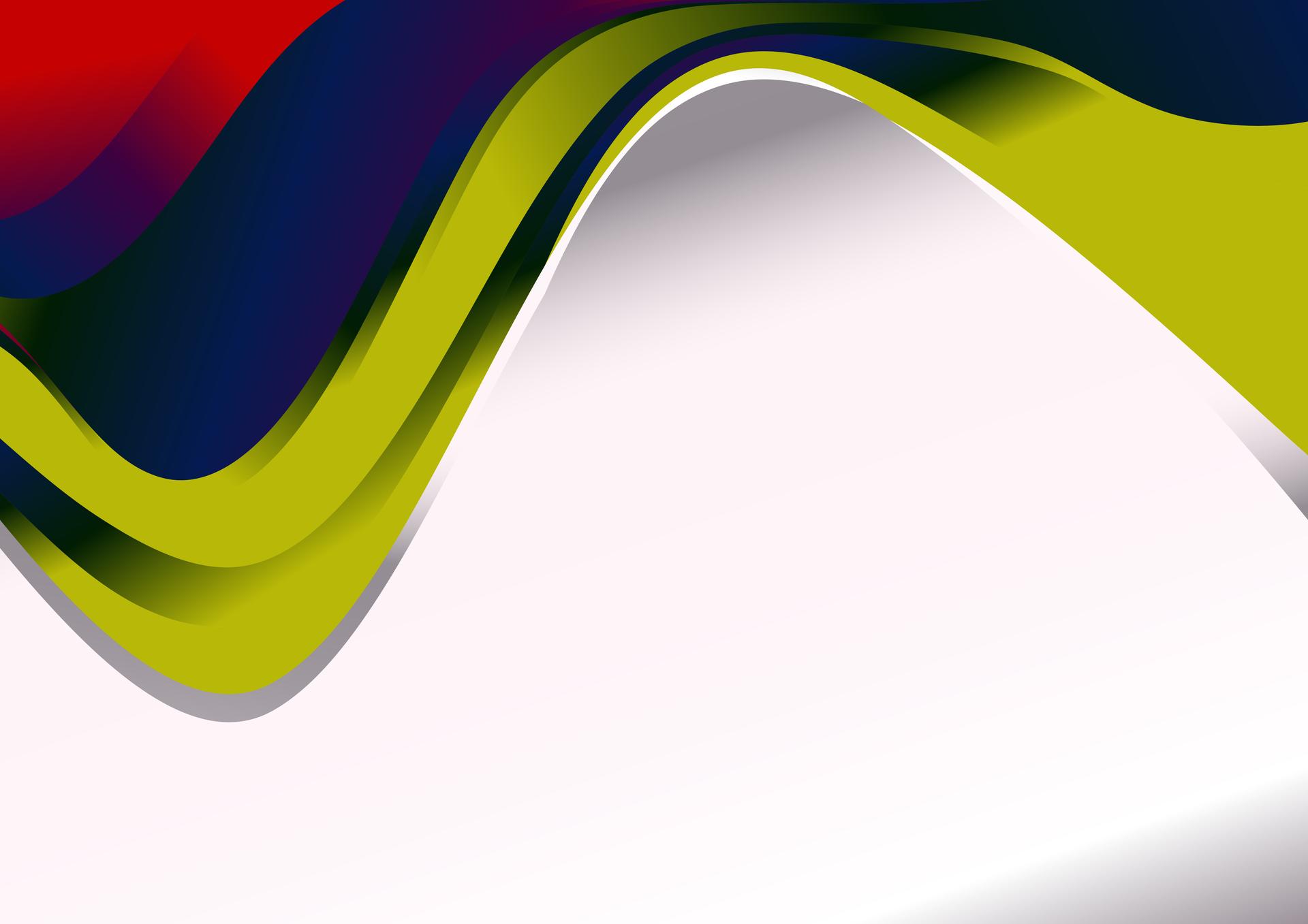 Abstract Red Green and Blue Background Template Image