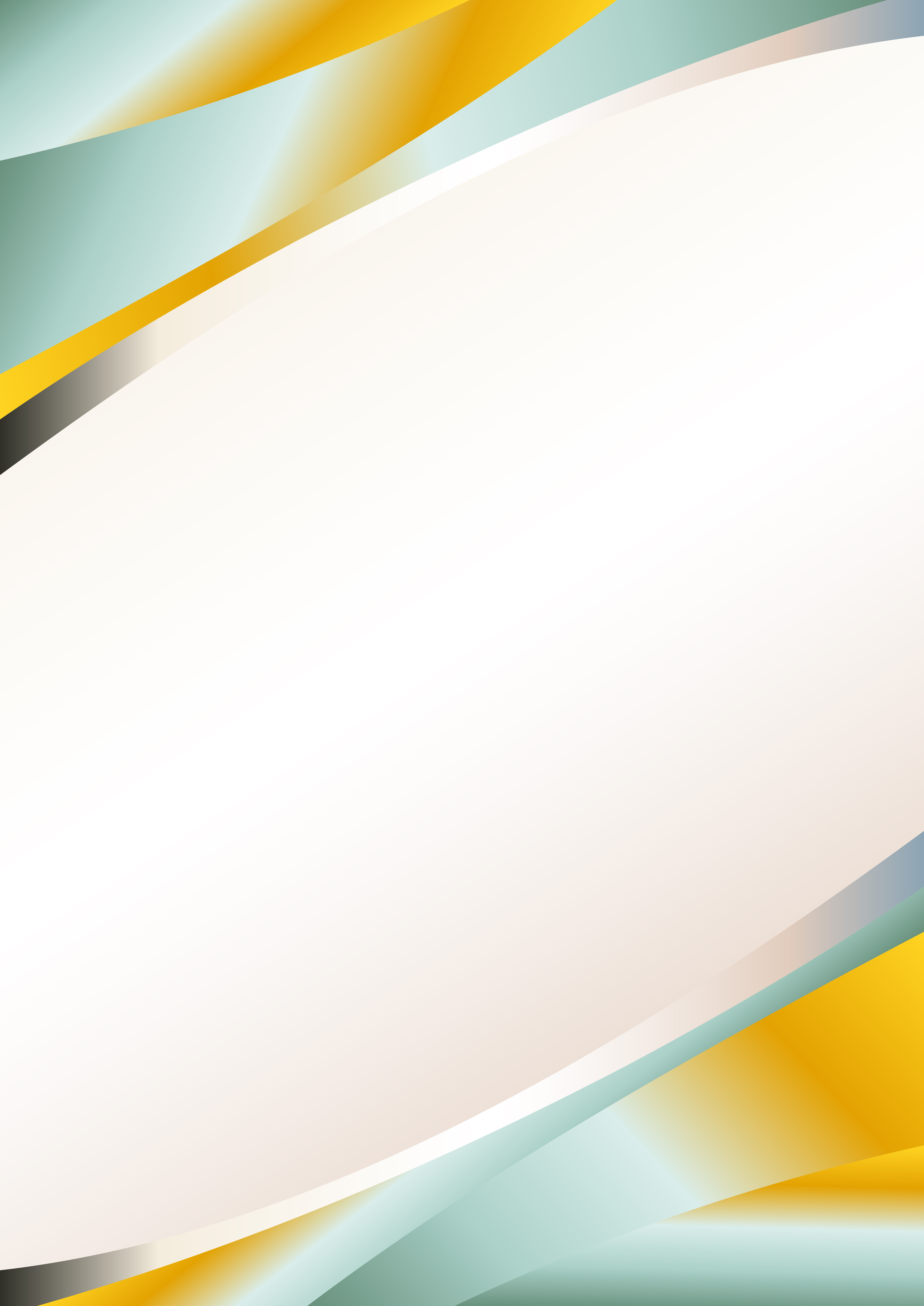Abstract Blue and Orange Wave Business Background Illustration