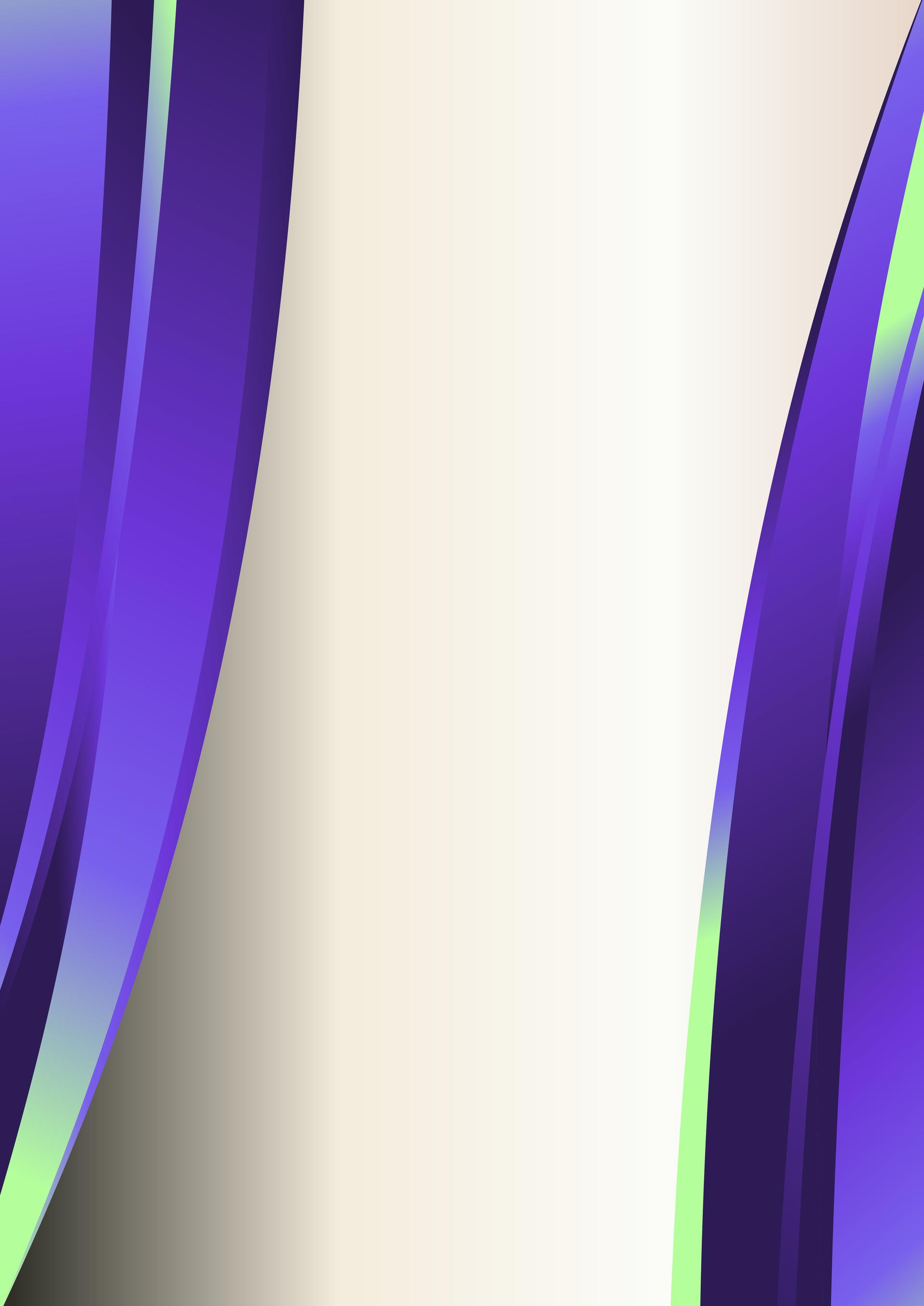 Purple and Green Vertical Wave Business Presentation Image