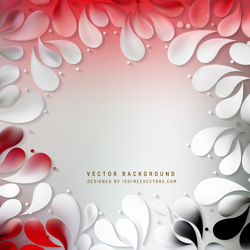 Light Color Ornamental Drops Background