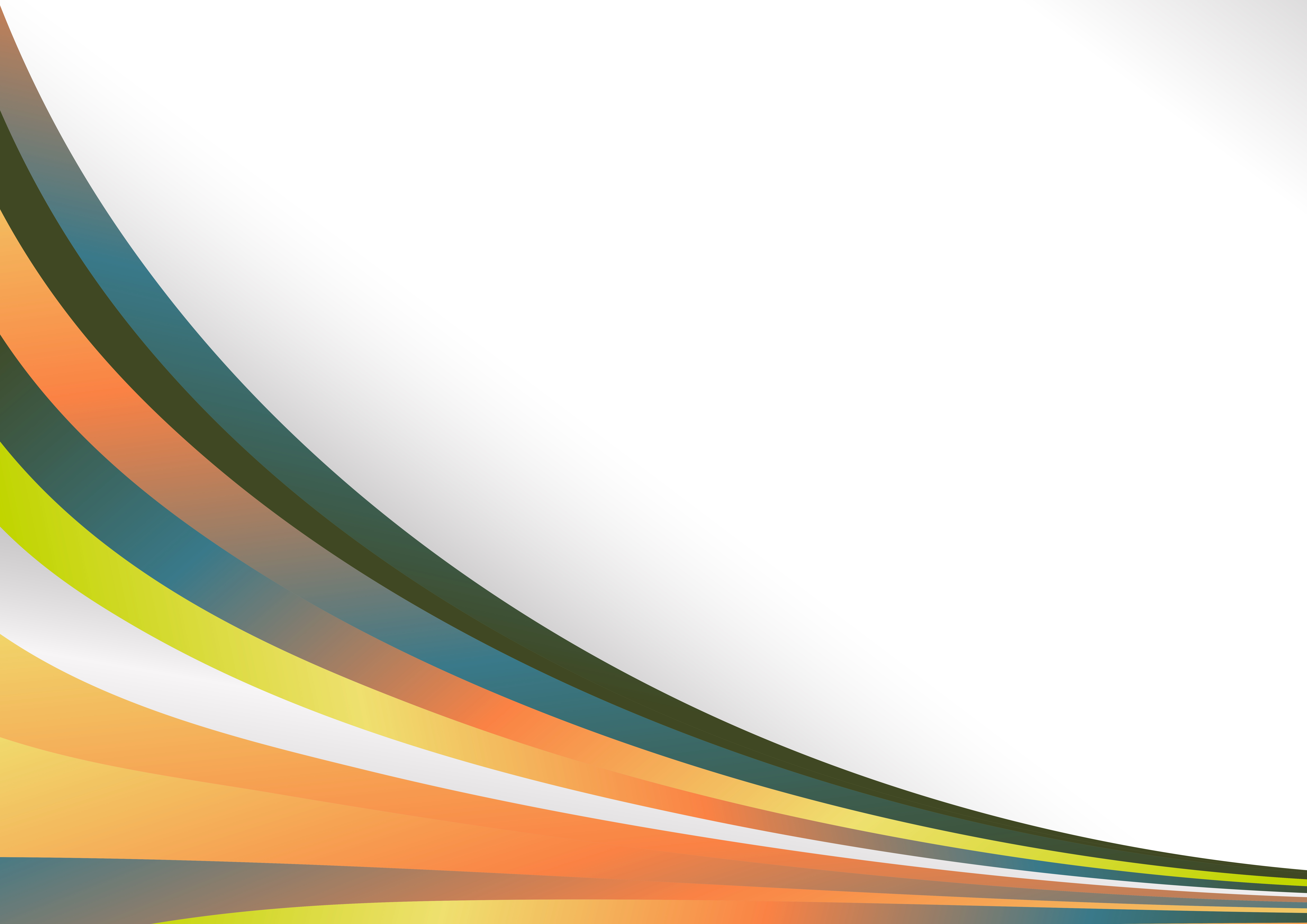 Curved Colorful Stripes
