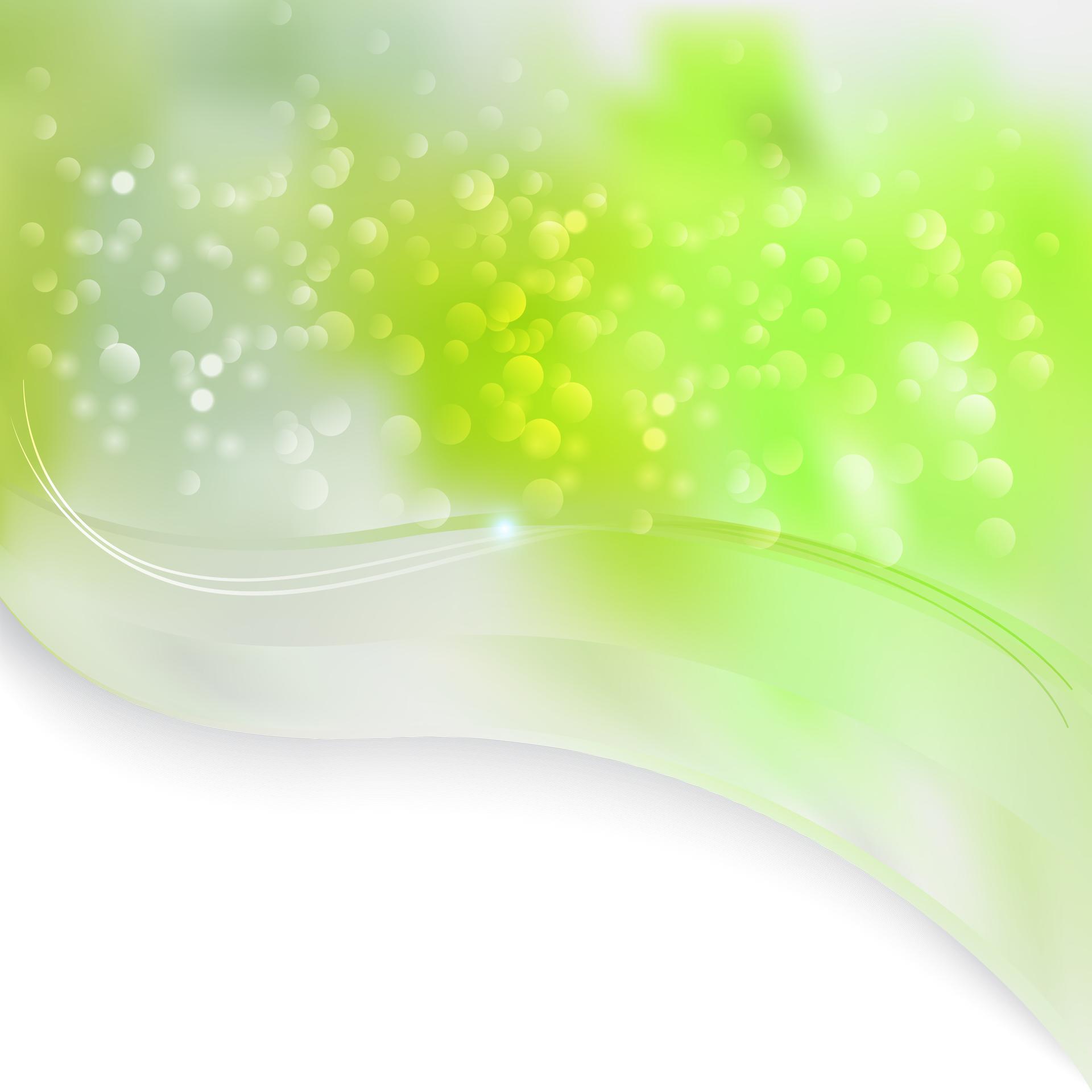 Green Bokeh Background