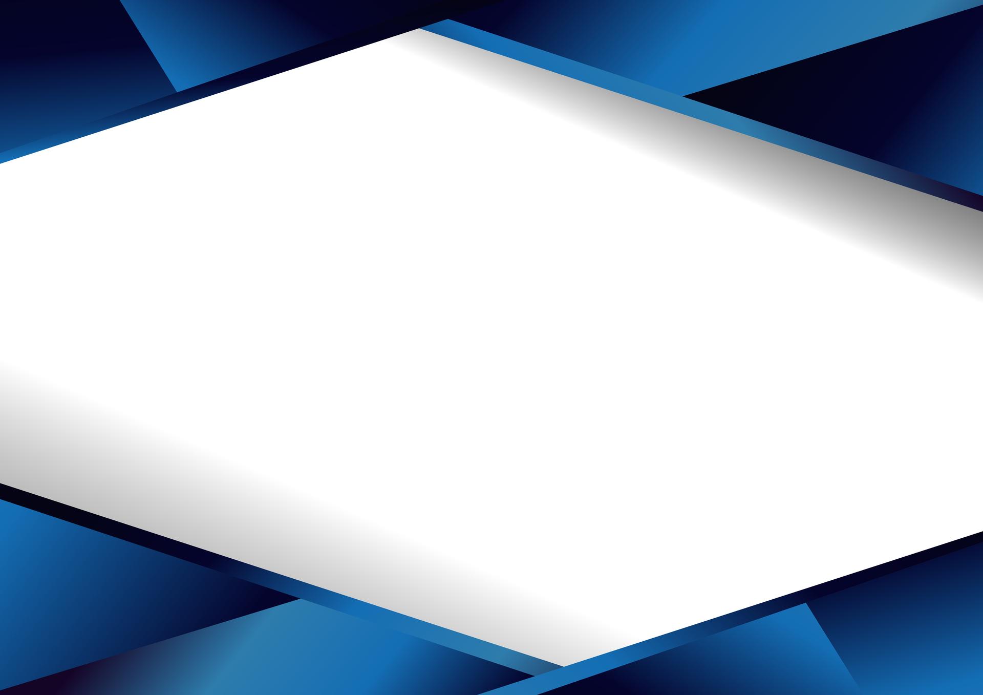 Abstract Dark Blue Blank Visiting Card Design Background