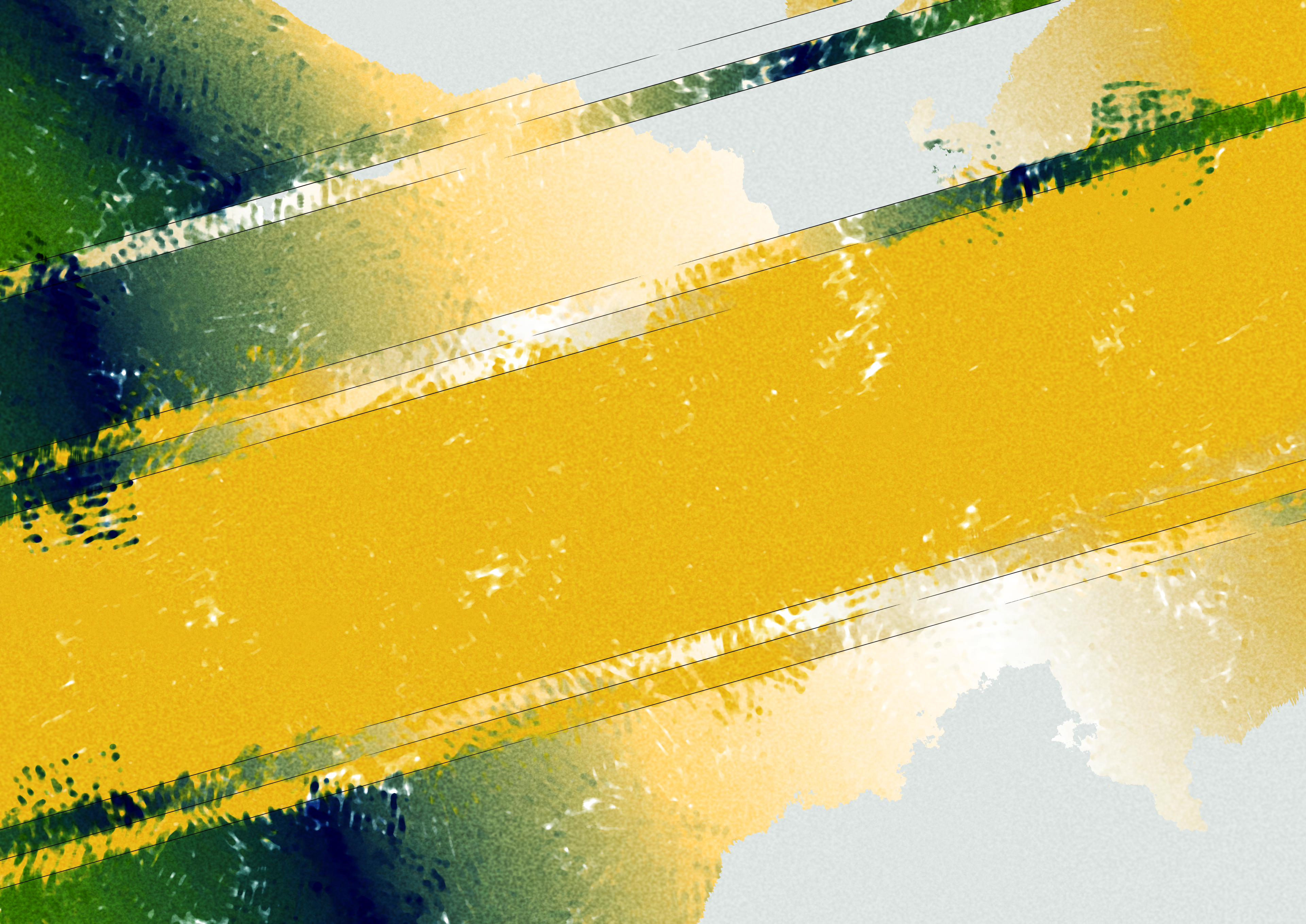 Abstract Watercolor Strokes