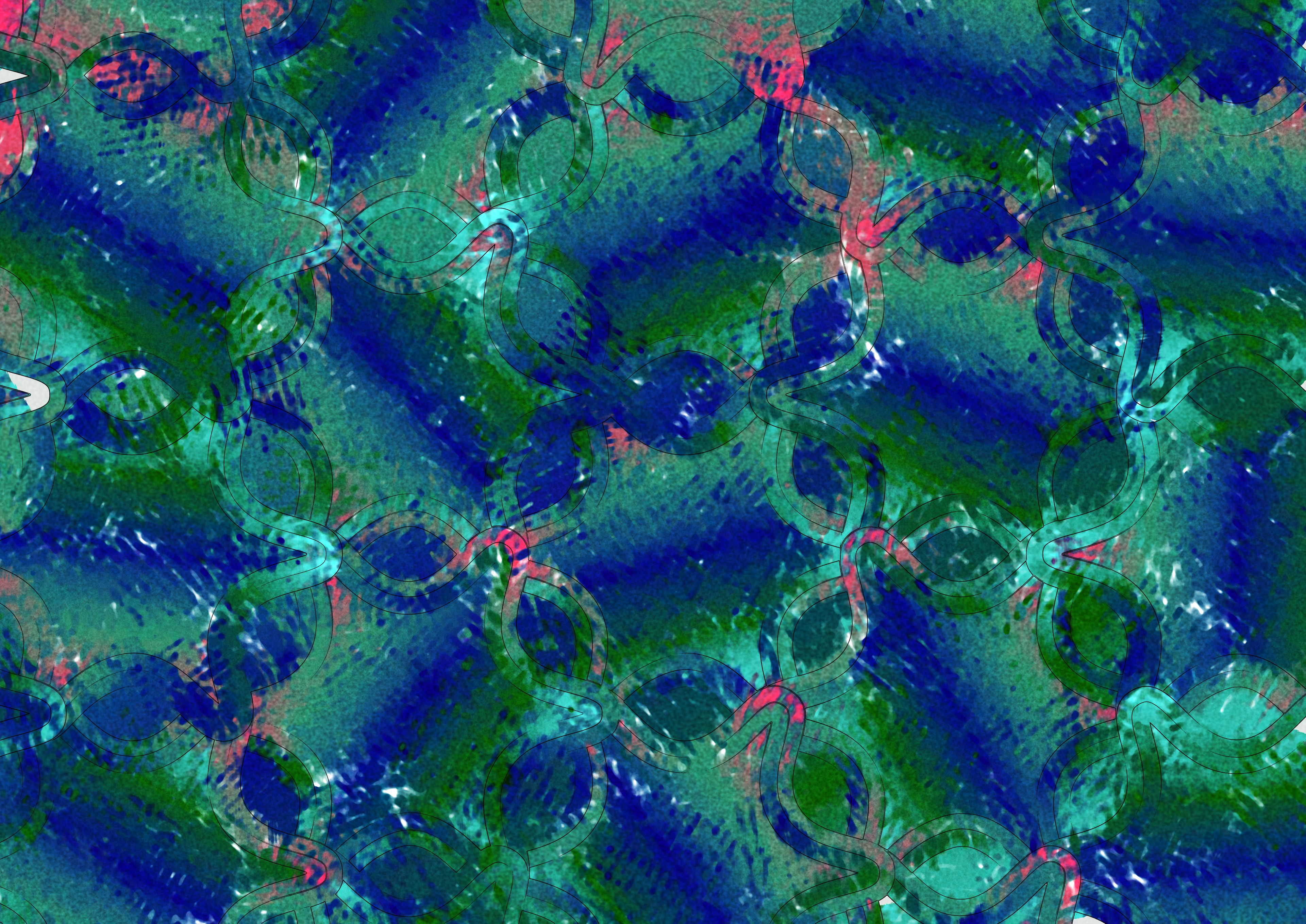 Abstract Floral Pattern