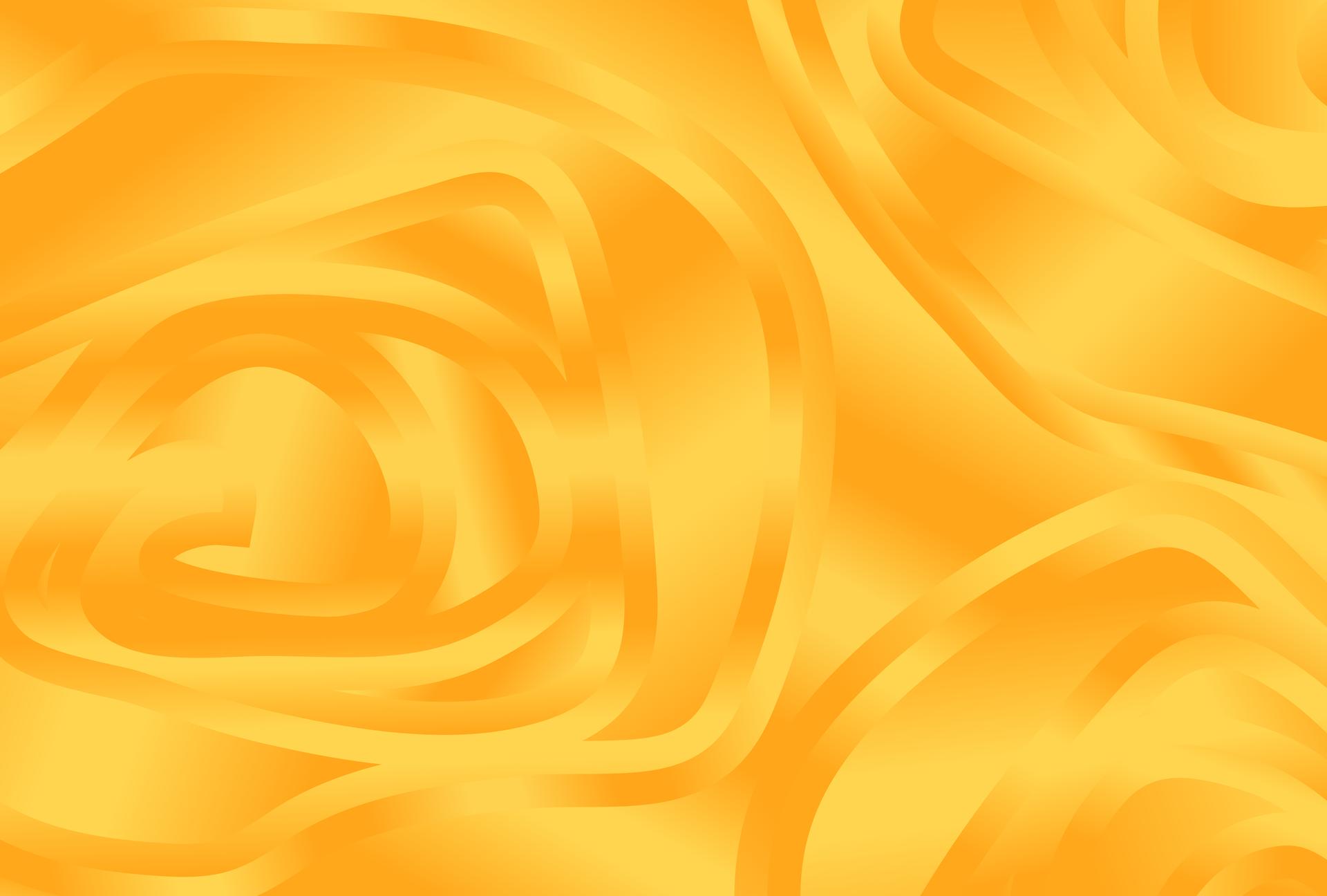 Orange Abstract Gradient Wavy Ripple Lines Background