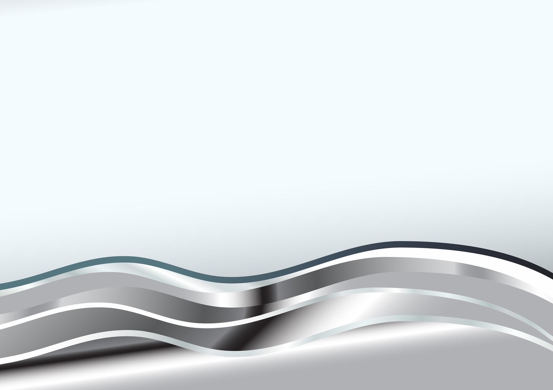 Grey Wavy Background with Space for Your Text Image