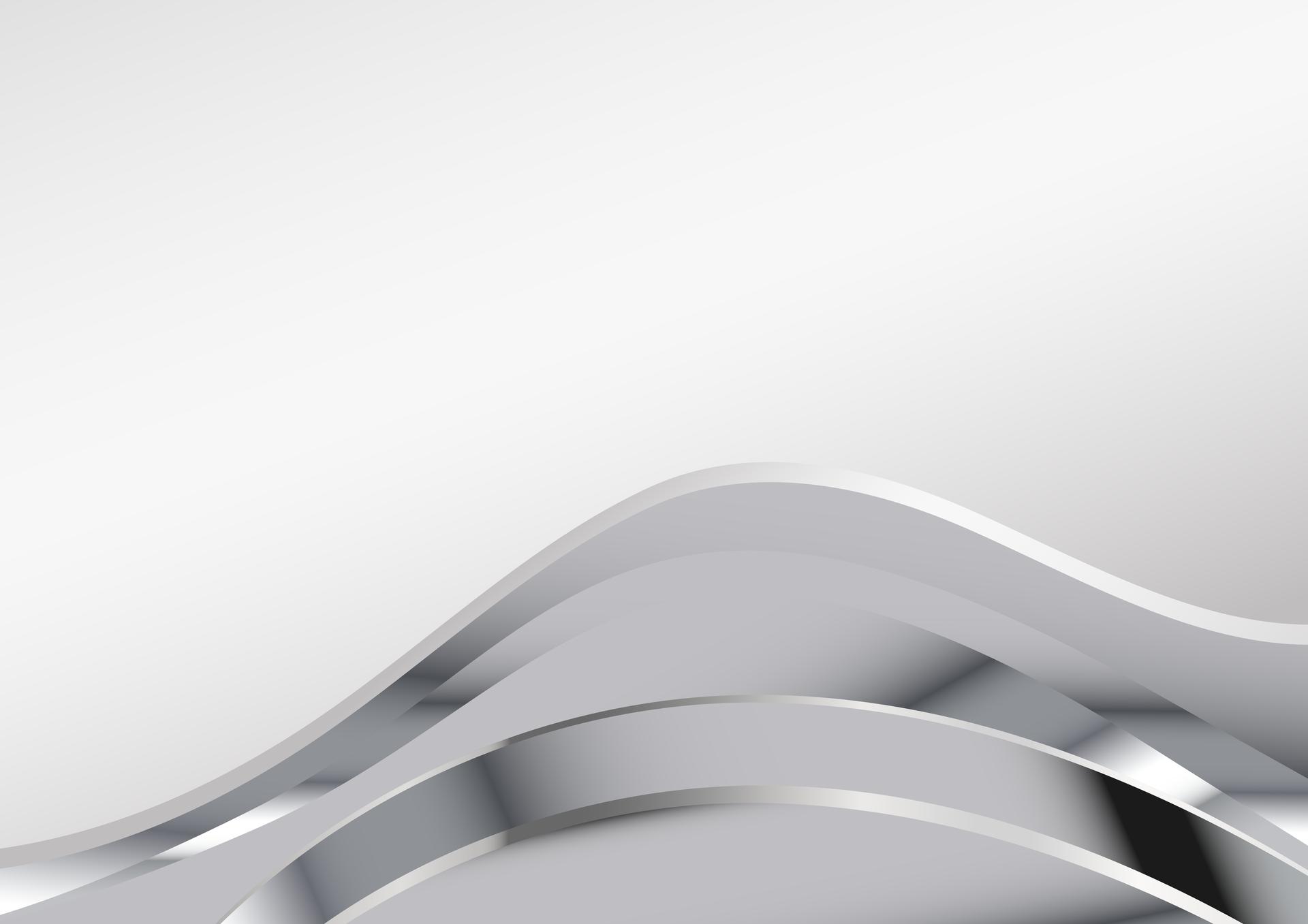 Abstract Grey Wavy Background with Space for Your Text Vector Graphic