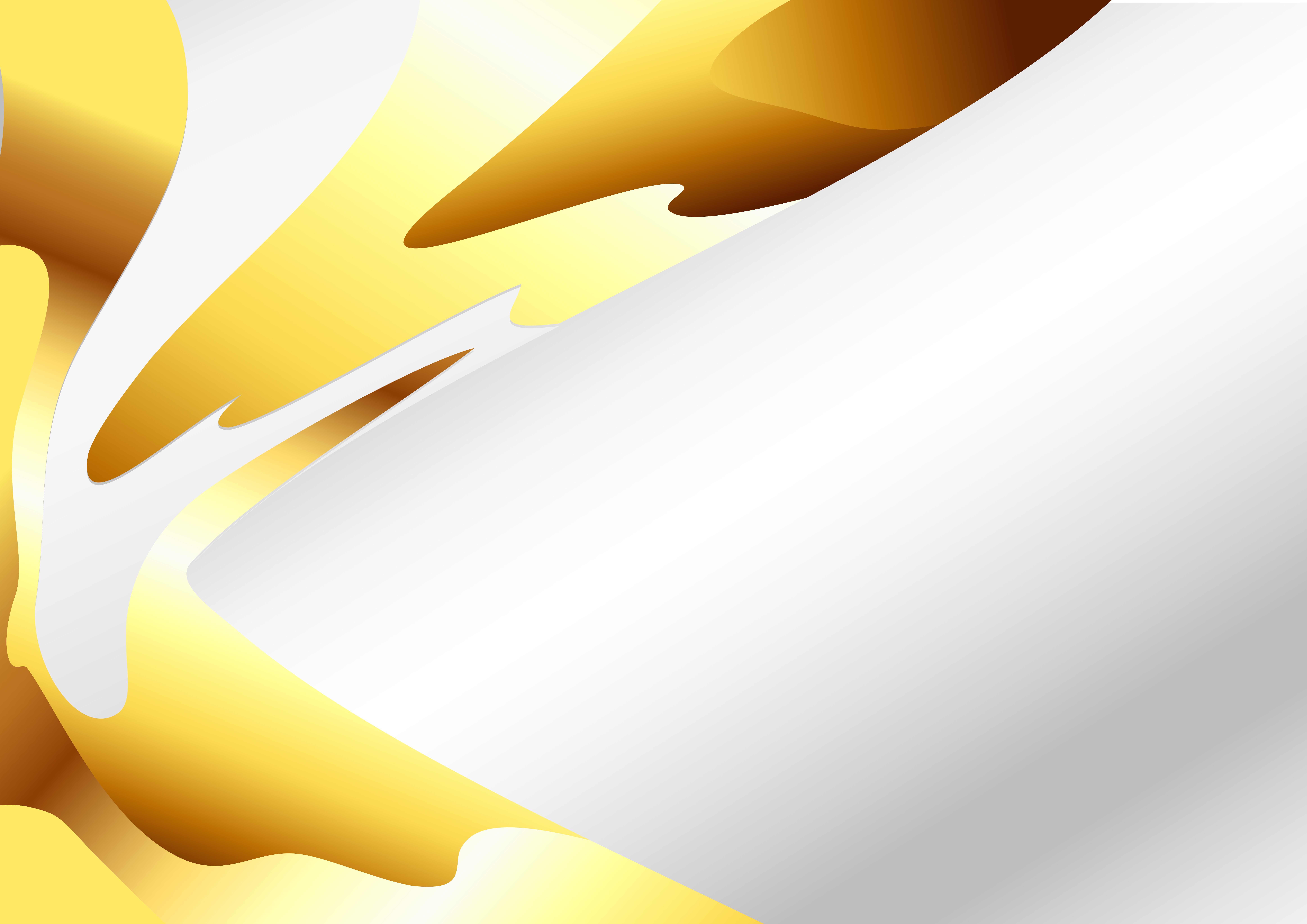 Orange and White Wavy Background with Space for Your Text Graphic