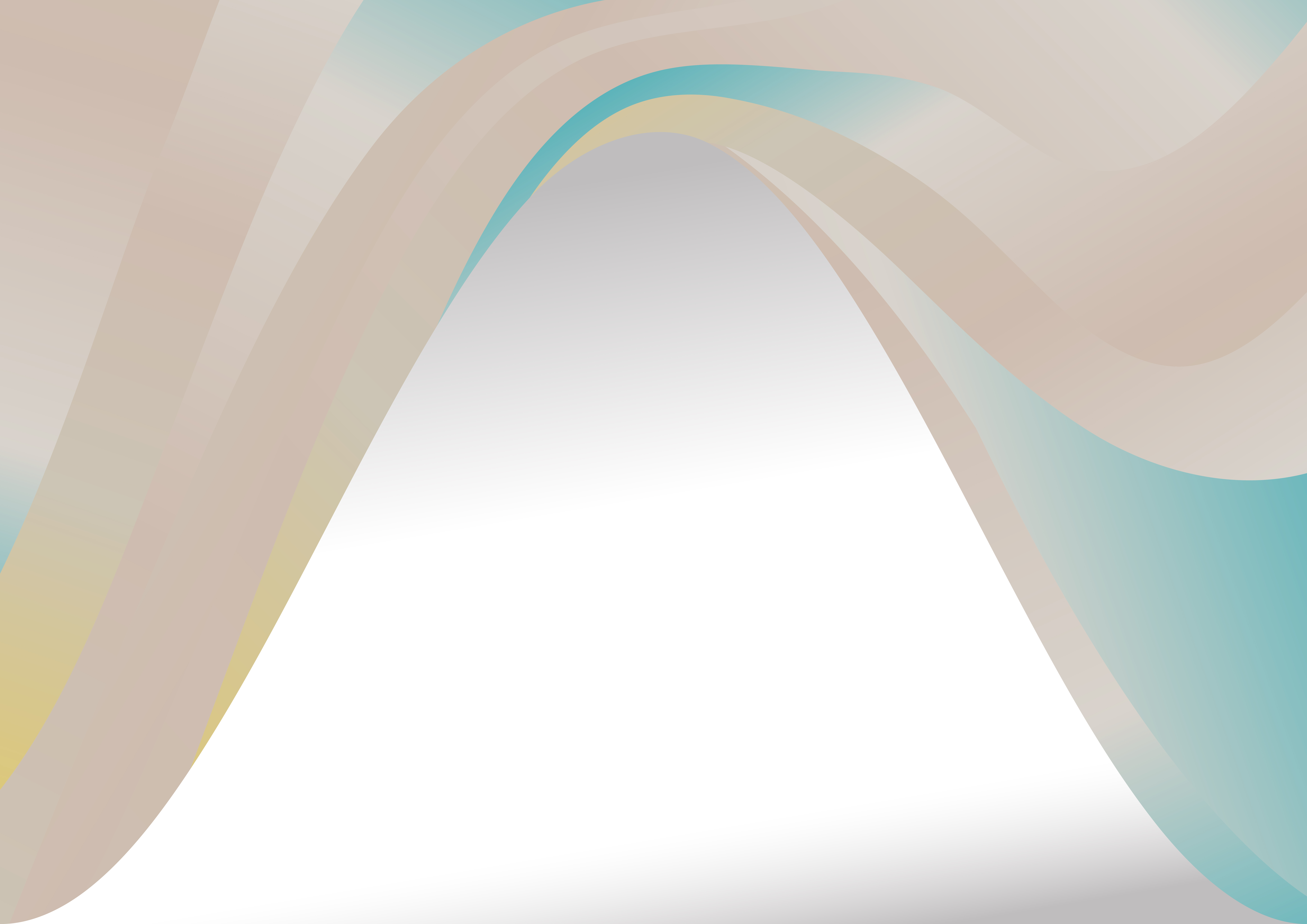 Abstract Blue and Brown Wavy Background with Space for Your Text Vector Illustration