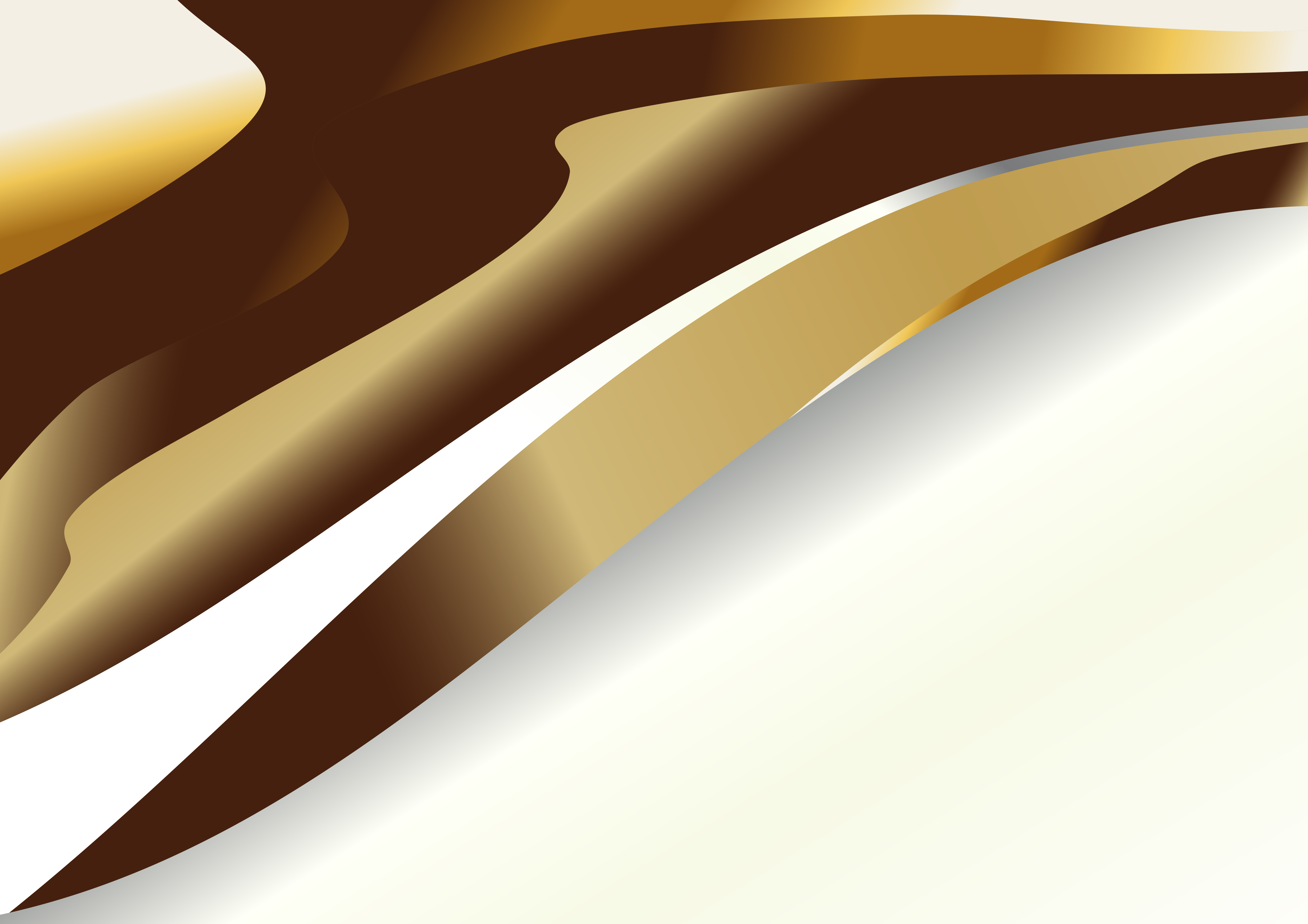 Abstract Gold and Brown Design