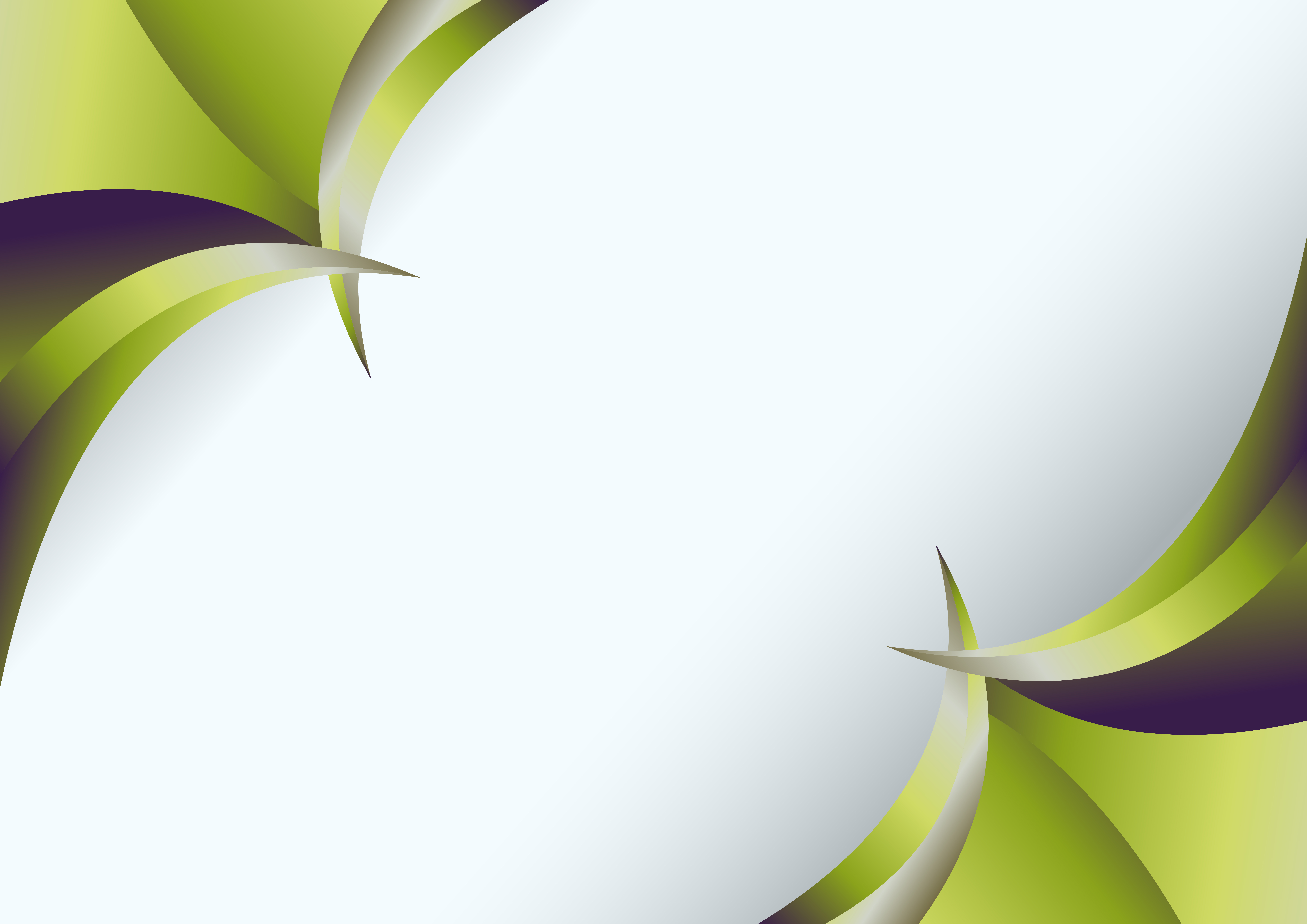 Abstract Purple and Green Wavy Background with Space for Your Text