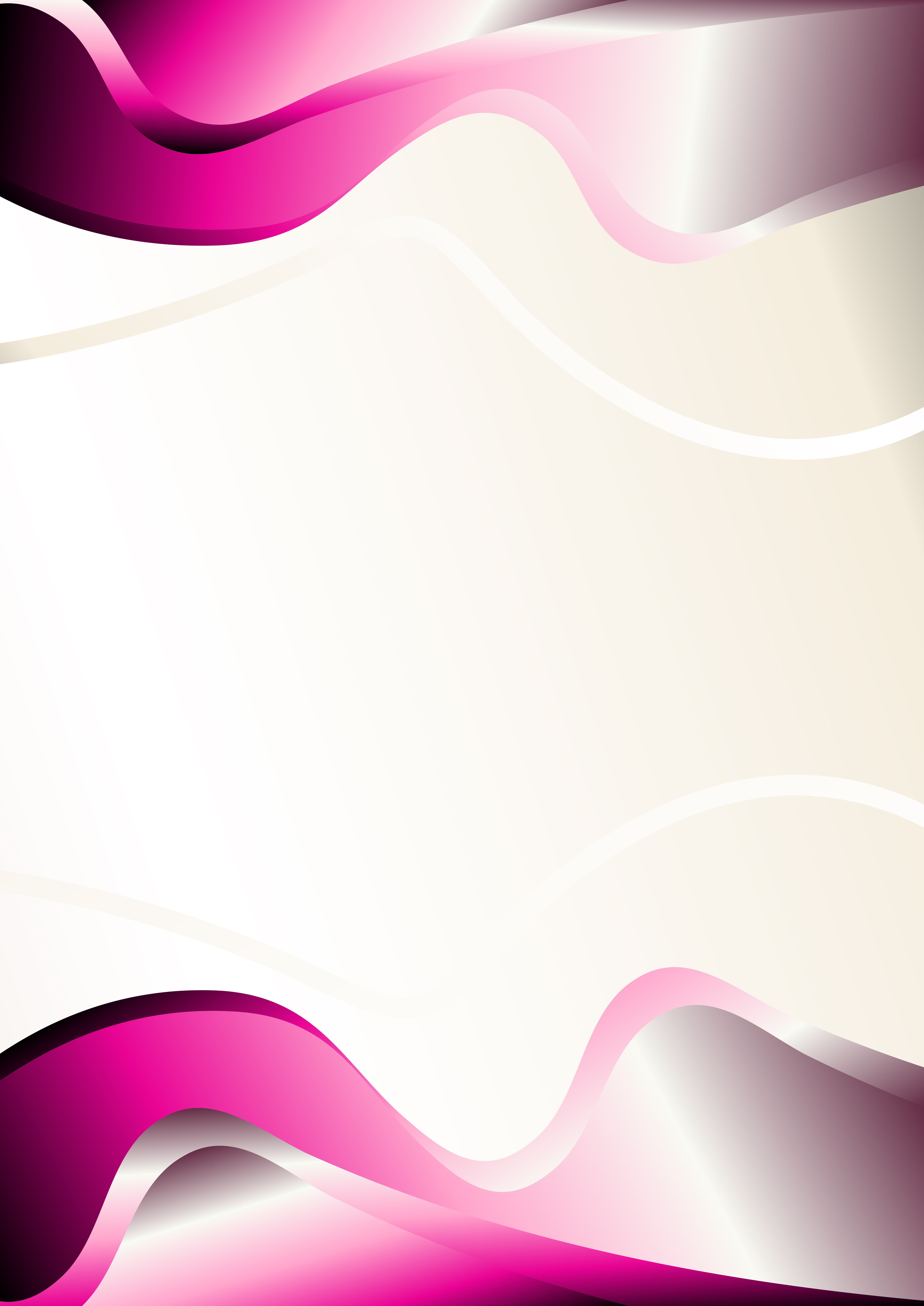 Pink and White Swirls