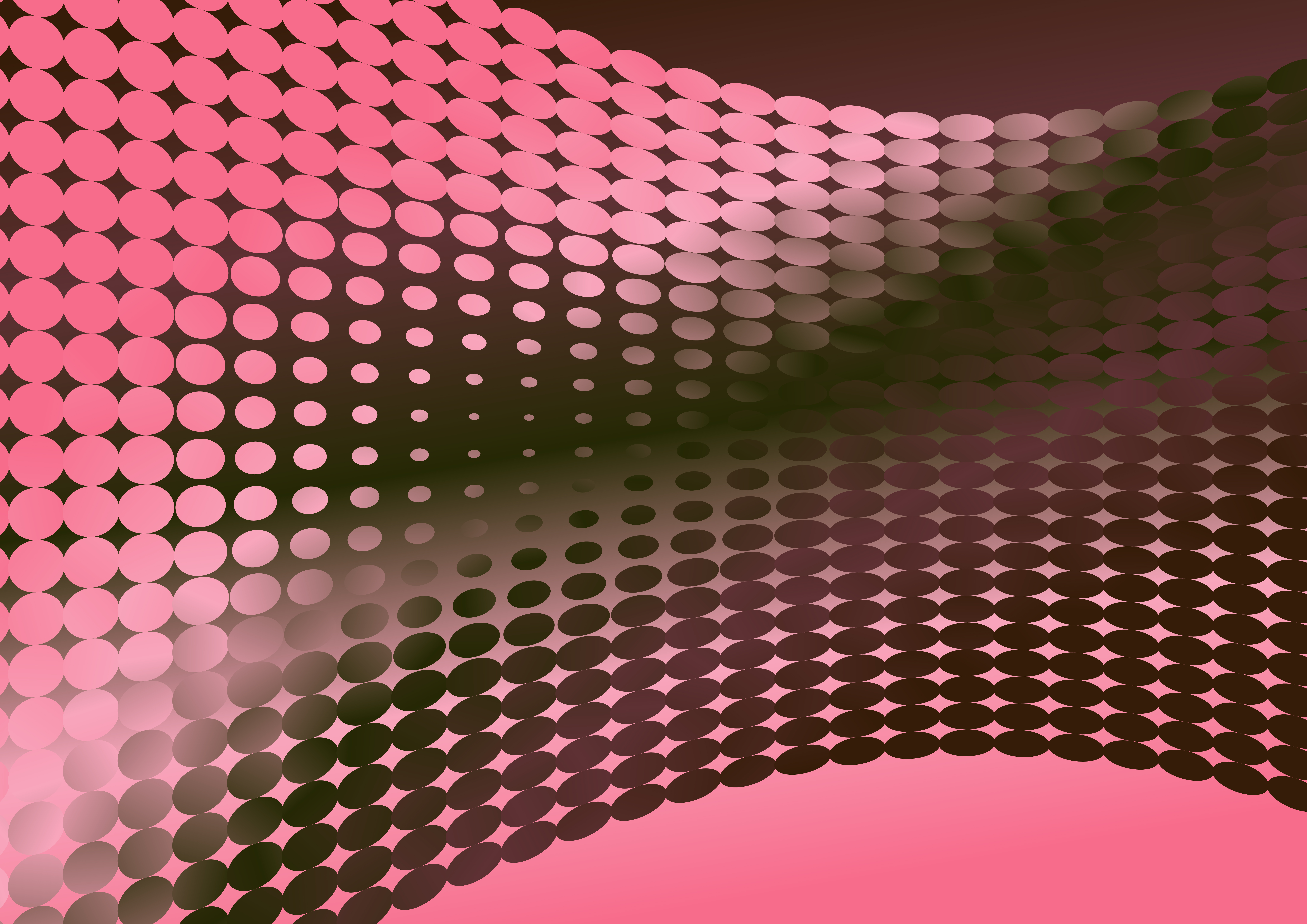 Dark Pink Gradient Dotted Background
