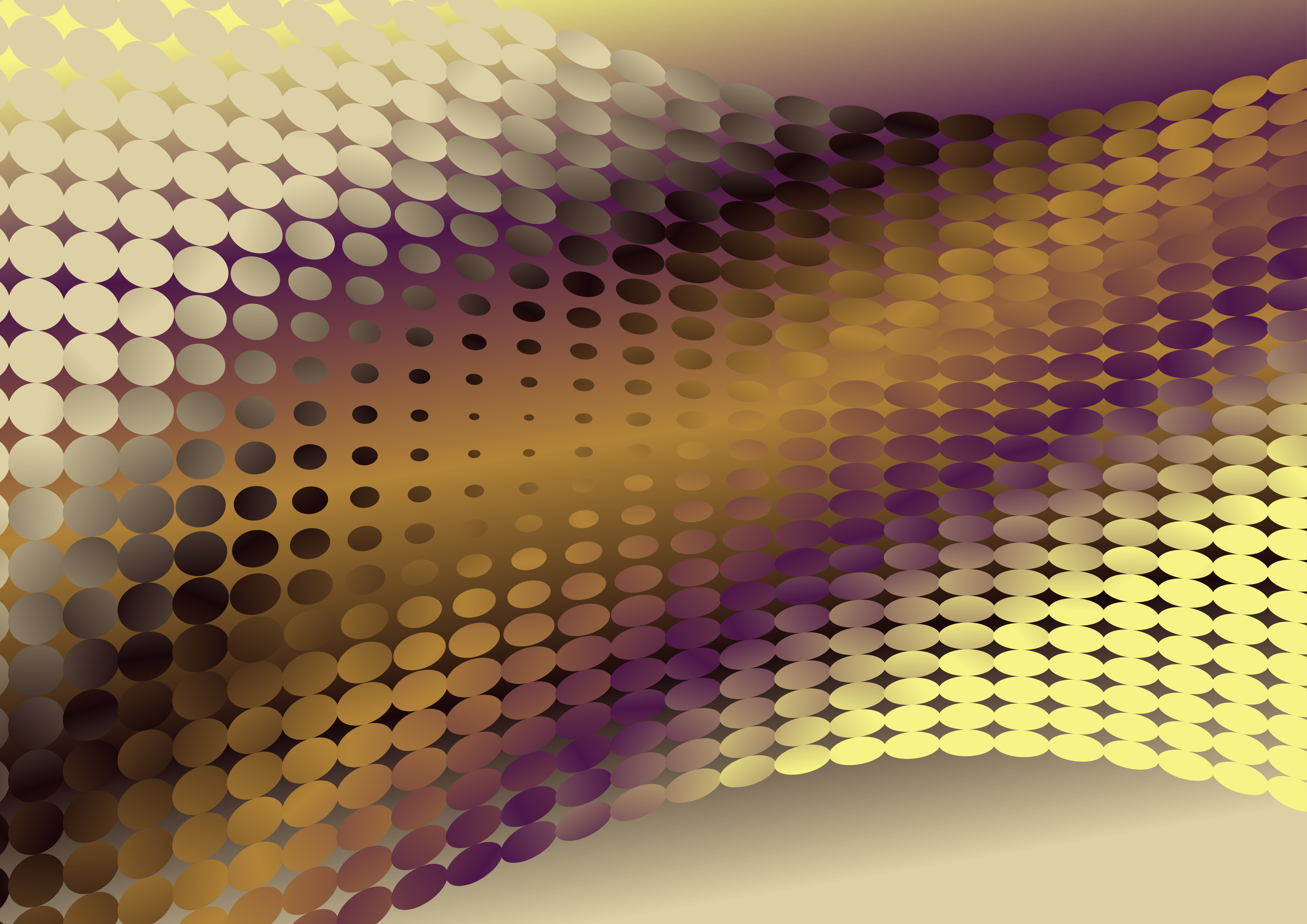 Pink Brown and Yellow Gradient Halftone Dot Background