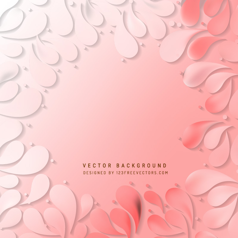 Light Pink Arc-Drop Background