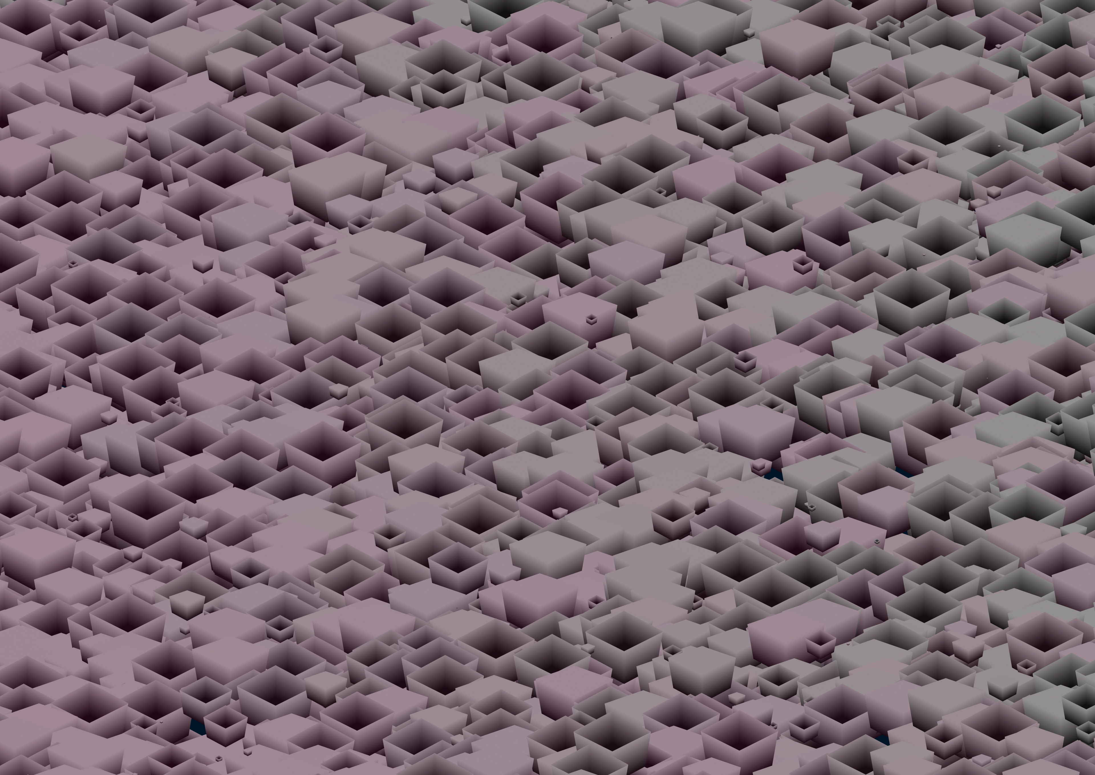 Geometric Cubes Pattern