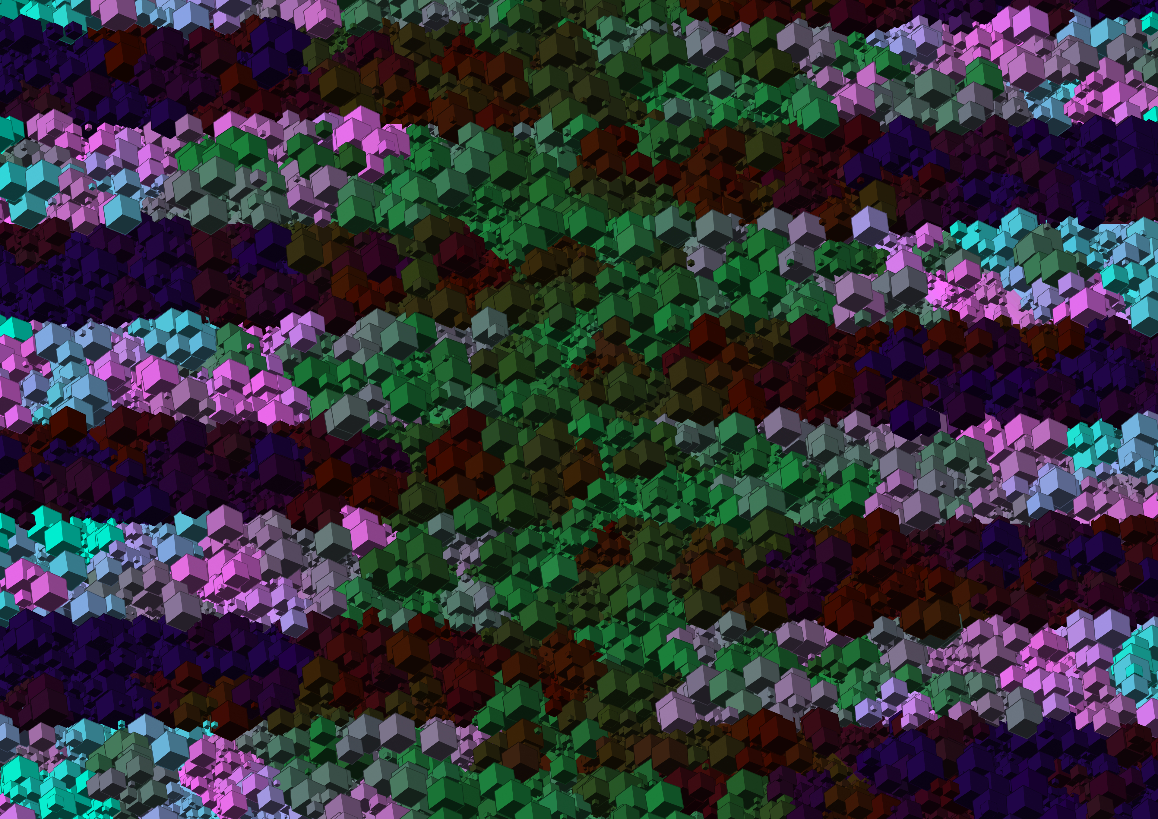 Cubed Color Field