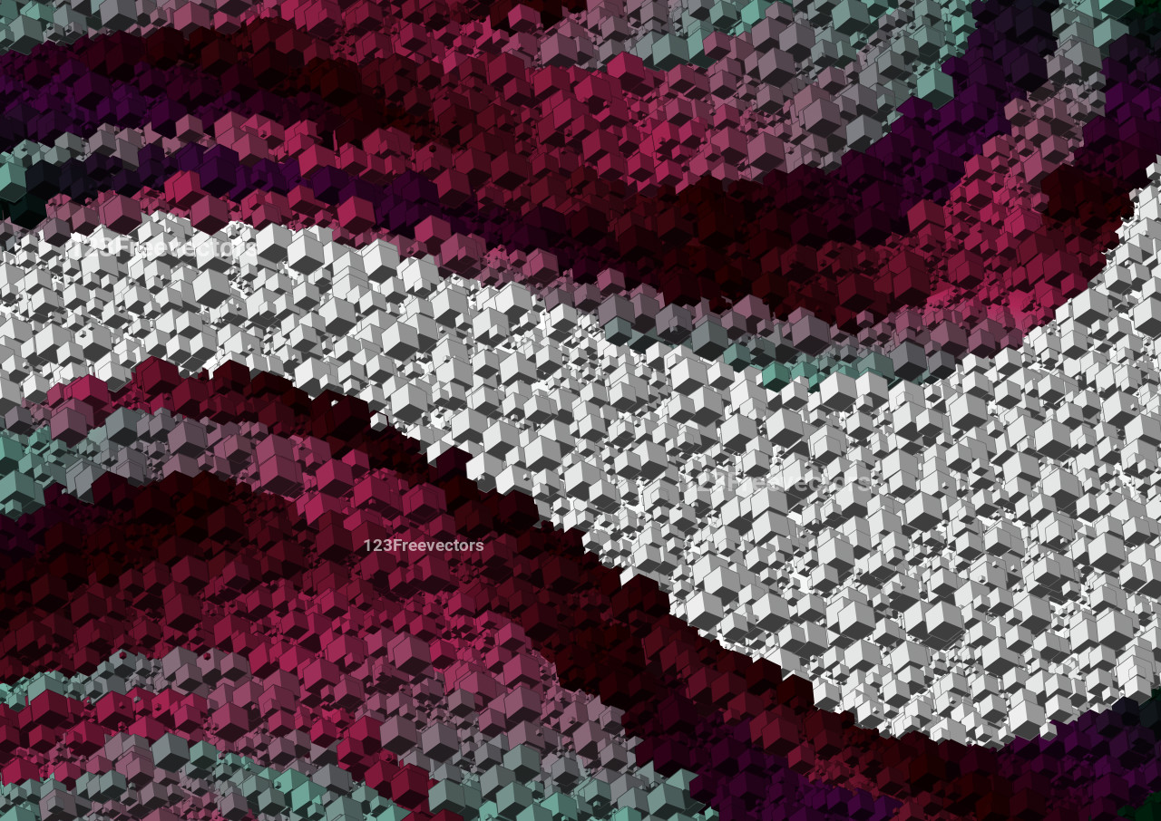 Cubes Abstract Design