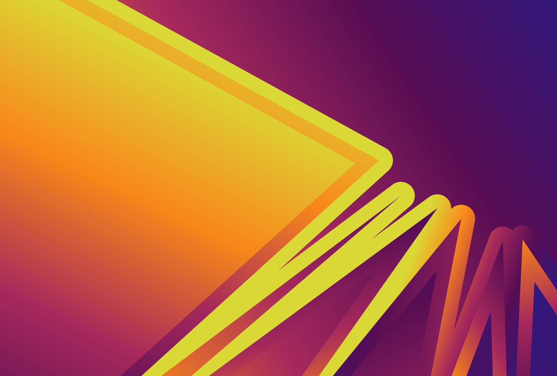 Pink Blue and Yellow Fluid Color Futuristic Design Background Image