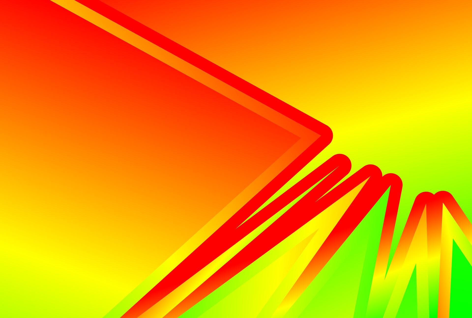 Abstract Gradient With Geometric Shapes